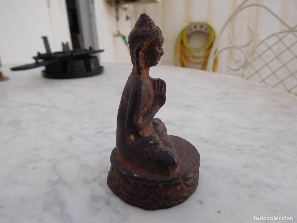 Arte: Buda antiguo de bronce - Foto 4