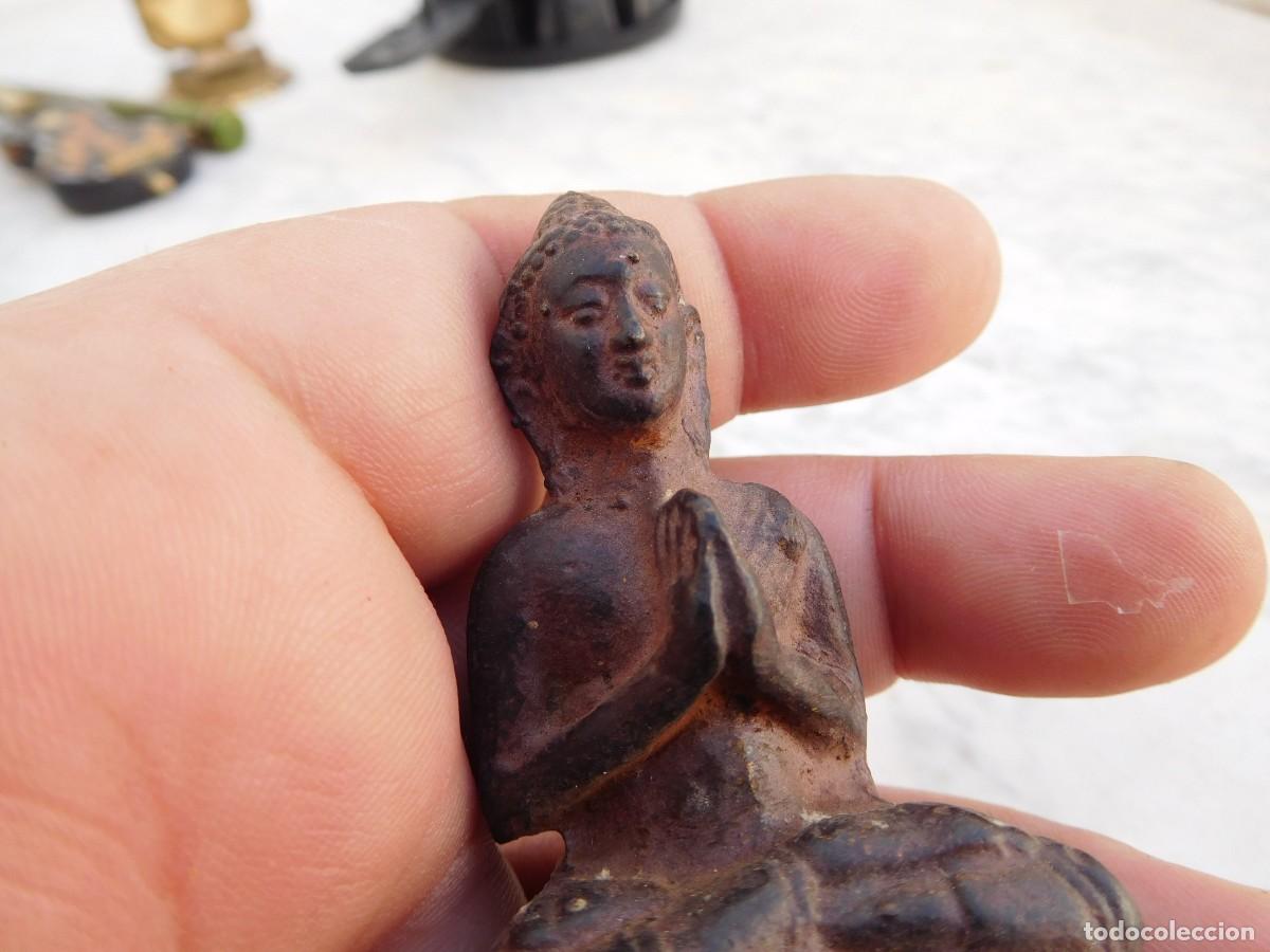 Arte: Buda antiguo de bronce - Foto 6