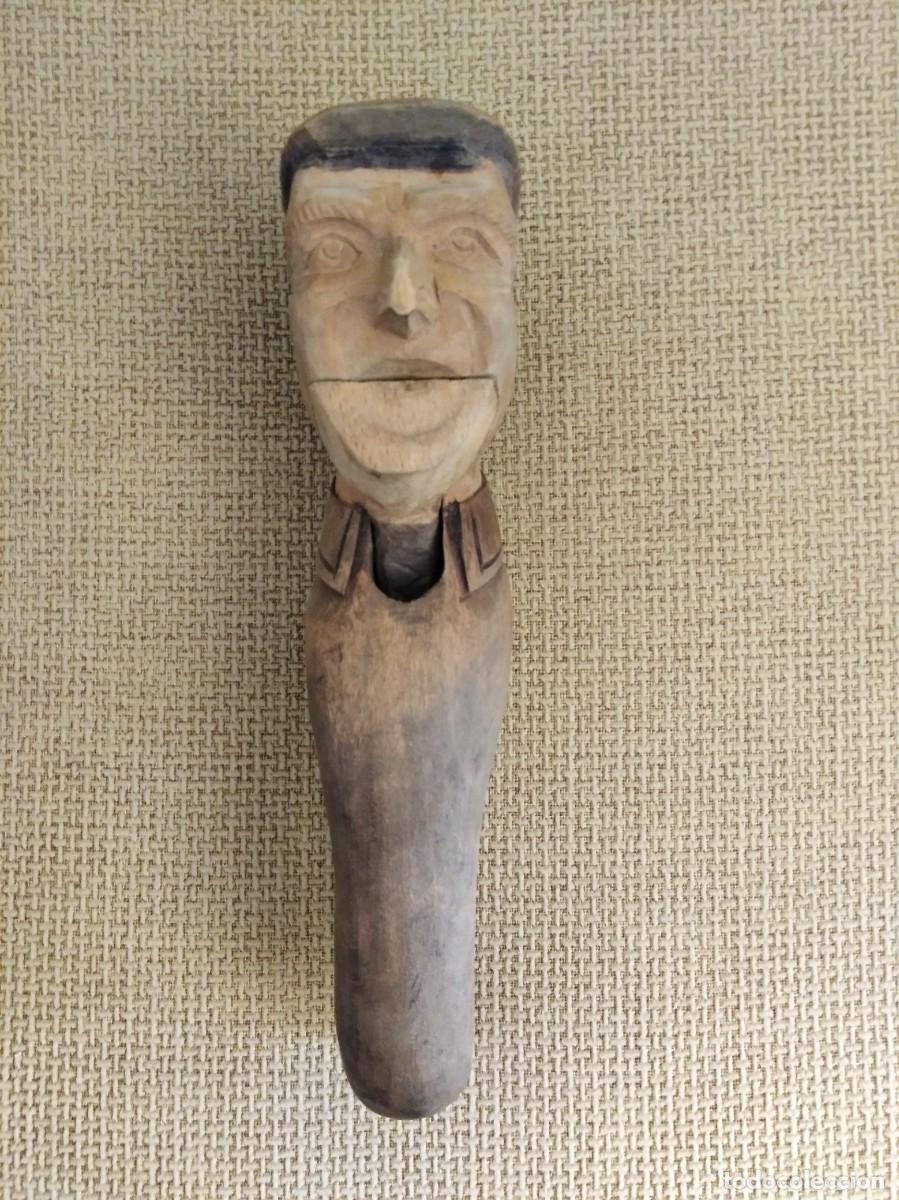 Arte: Cascanueces madera antiguo - Foto 7