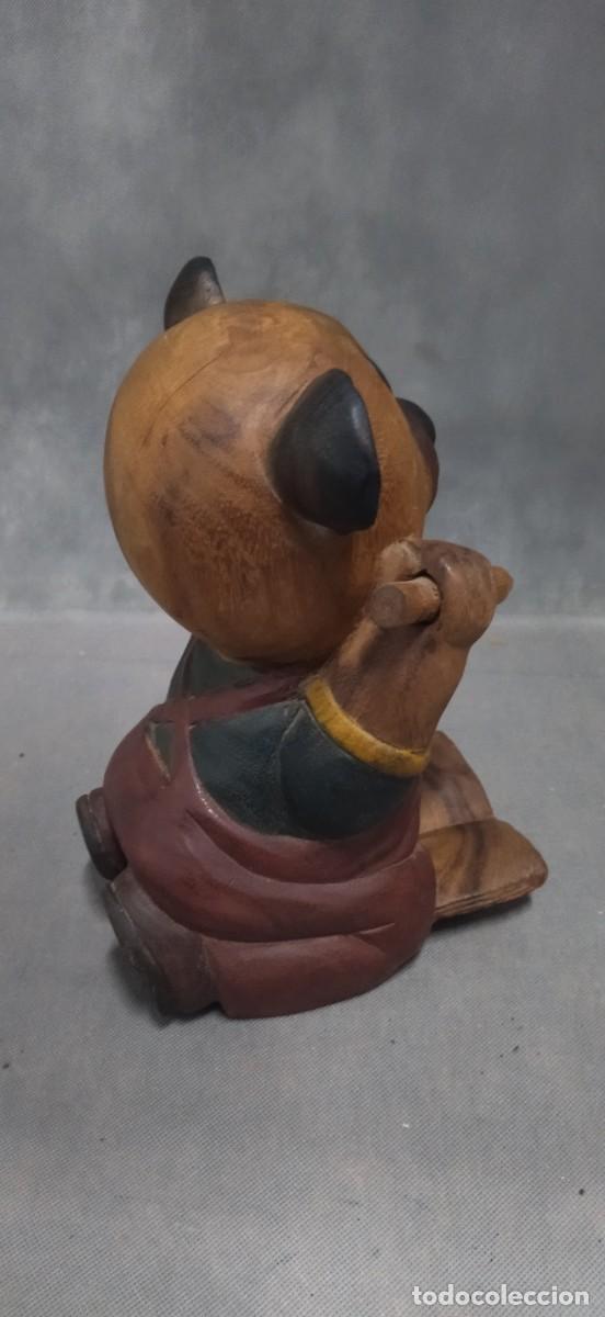 Arte: Osito de madera tallado - Foto 5