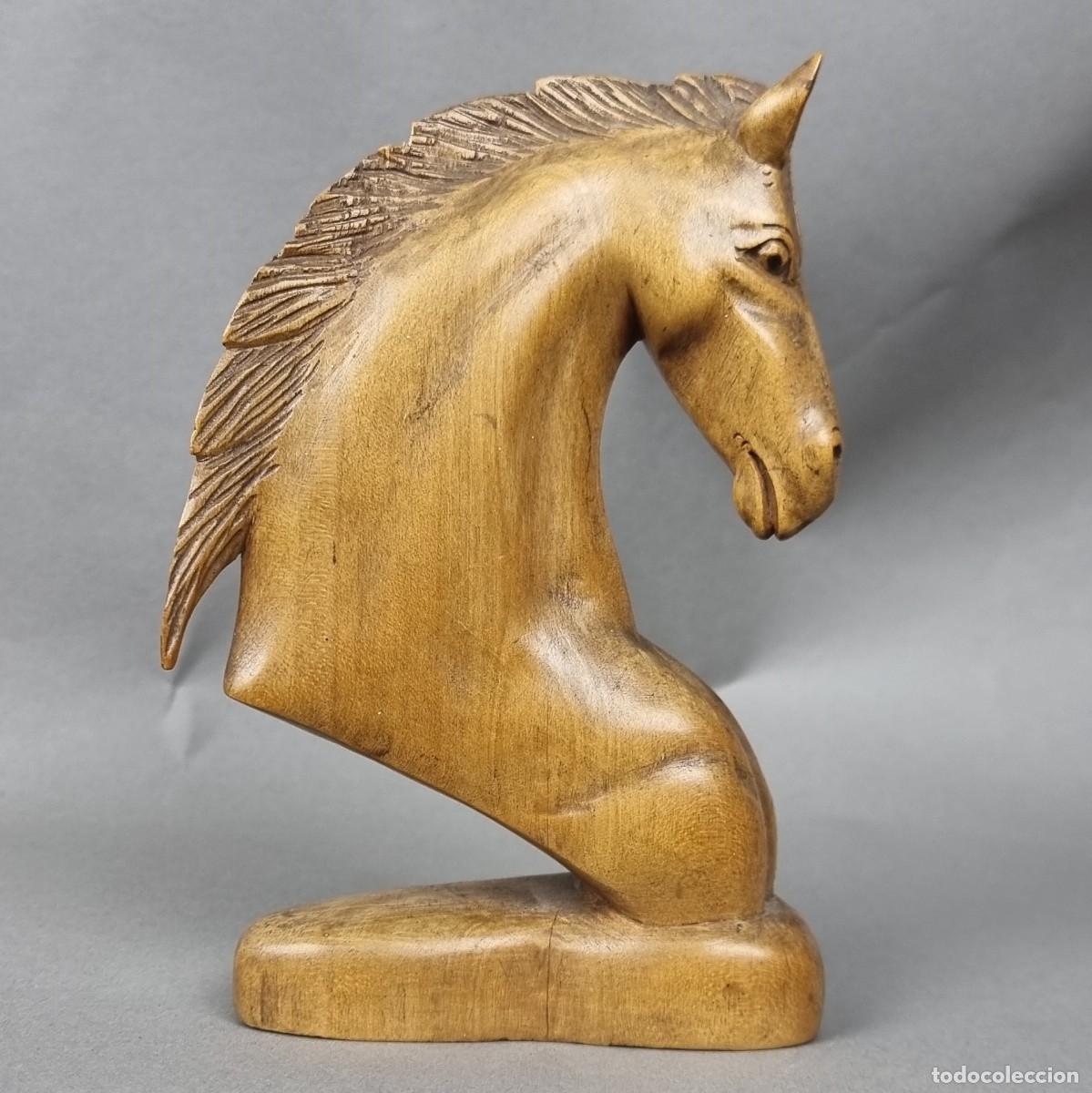 Arte: Esculturas de caballos de teca - Foto 2