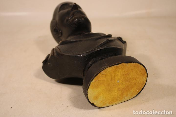 Arte: busto de madera - Foto 2