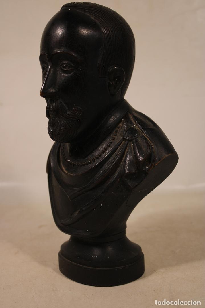 Arte: busto de madera - Foto 3