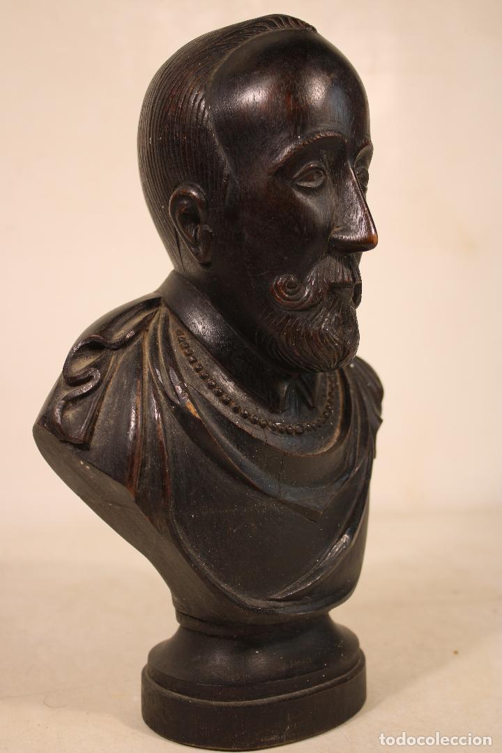 Arte: busto de madera - Foto 5