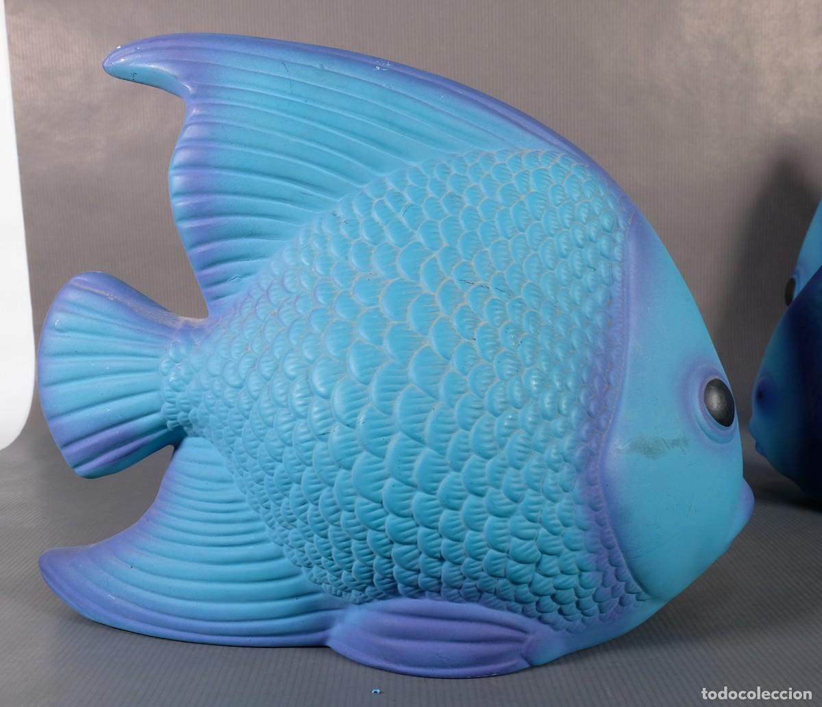 Arte: 3 peces en loza pintada - Foto 16