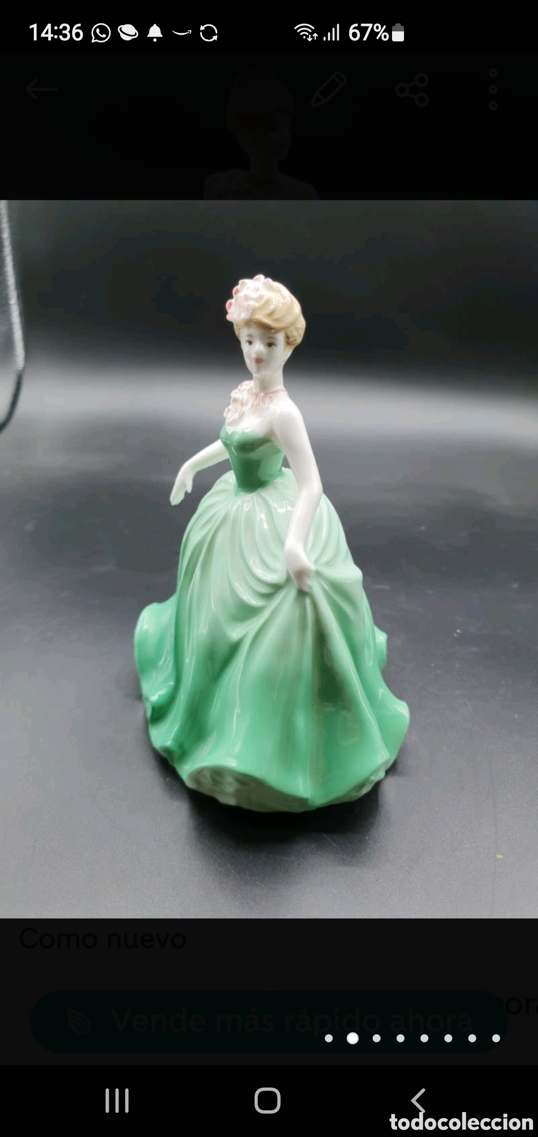 Arte: Dama en el baile - Foto 2