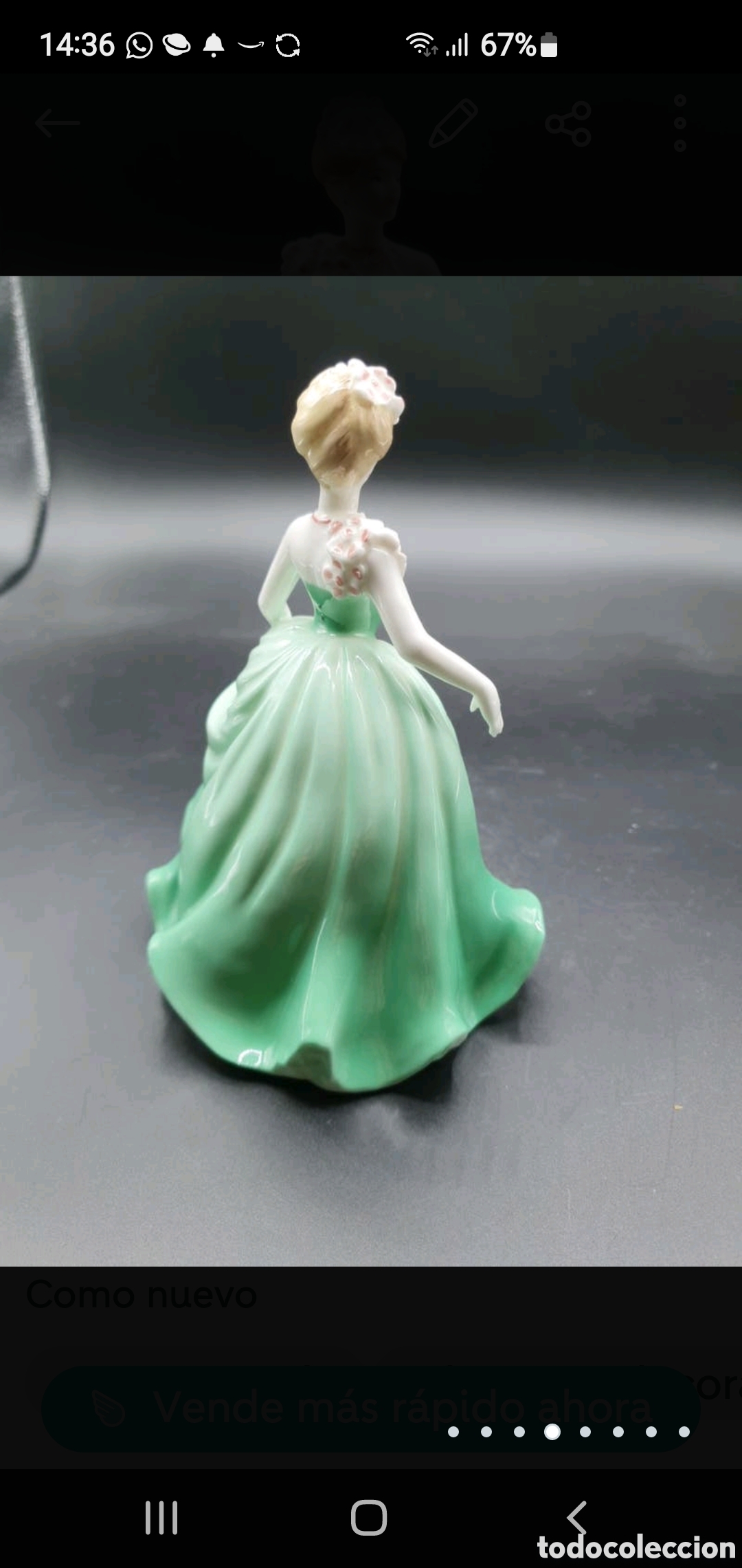 Arte: Dama en el baile - Foto 4