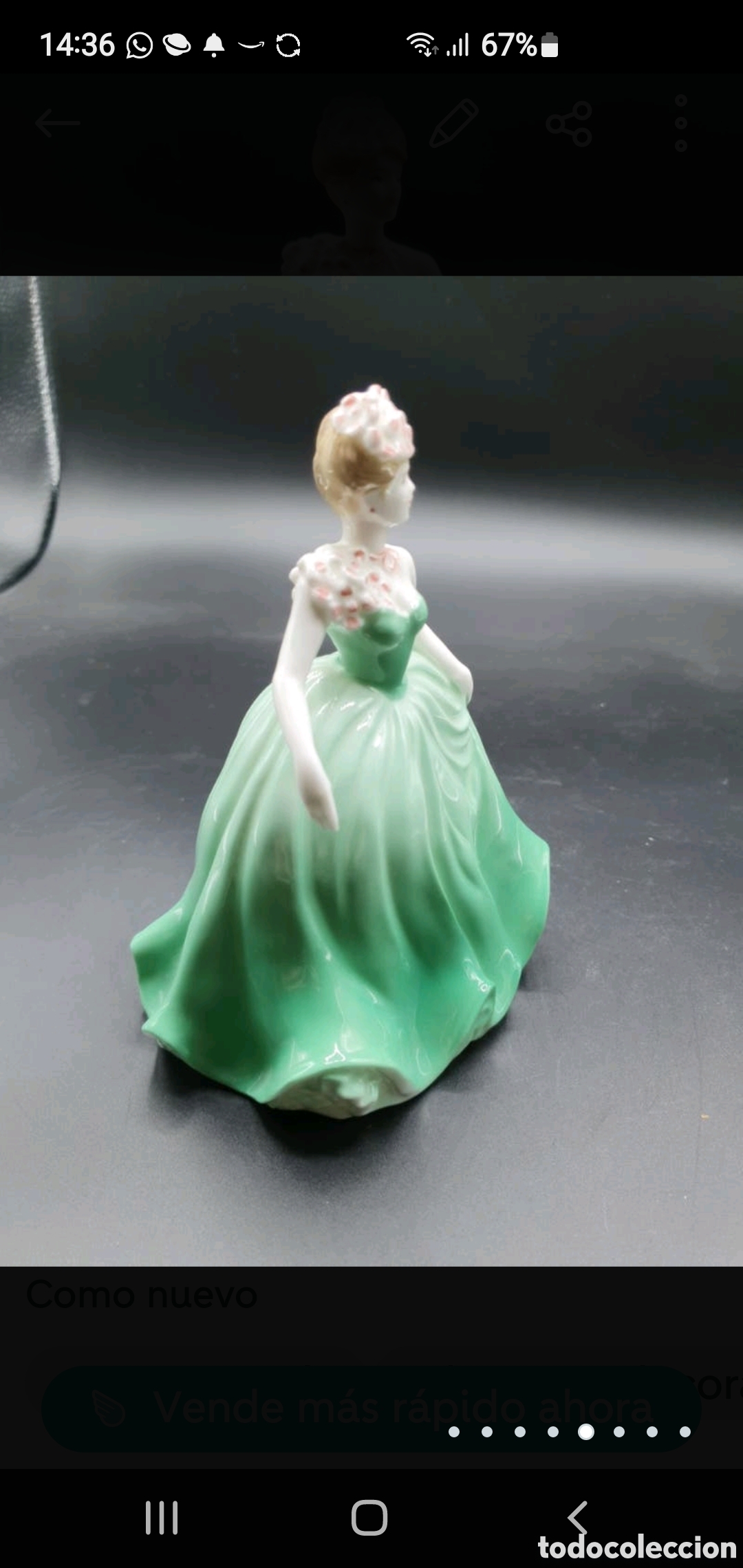 Arte: Dama en el baile - Foto 5
