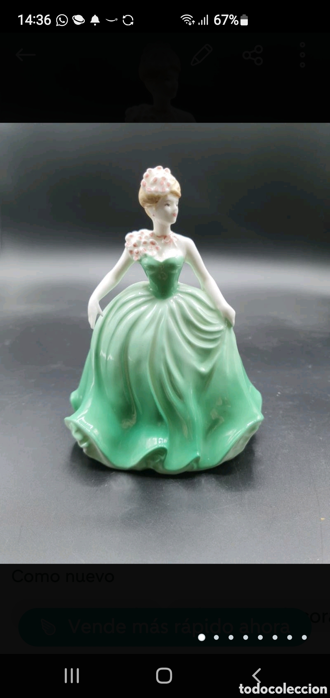 Arte: Dama en el baile - Foto 1