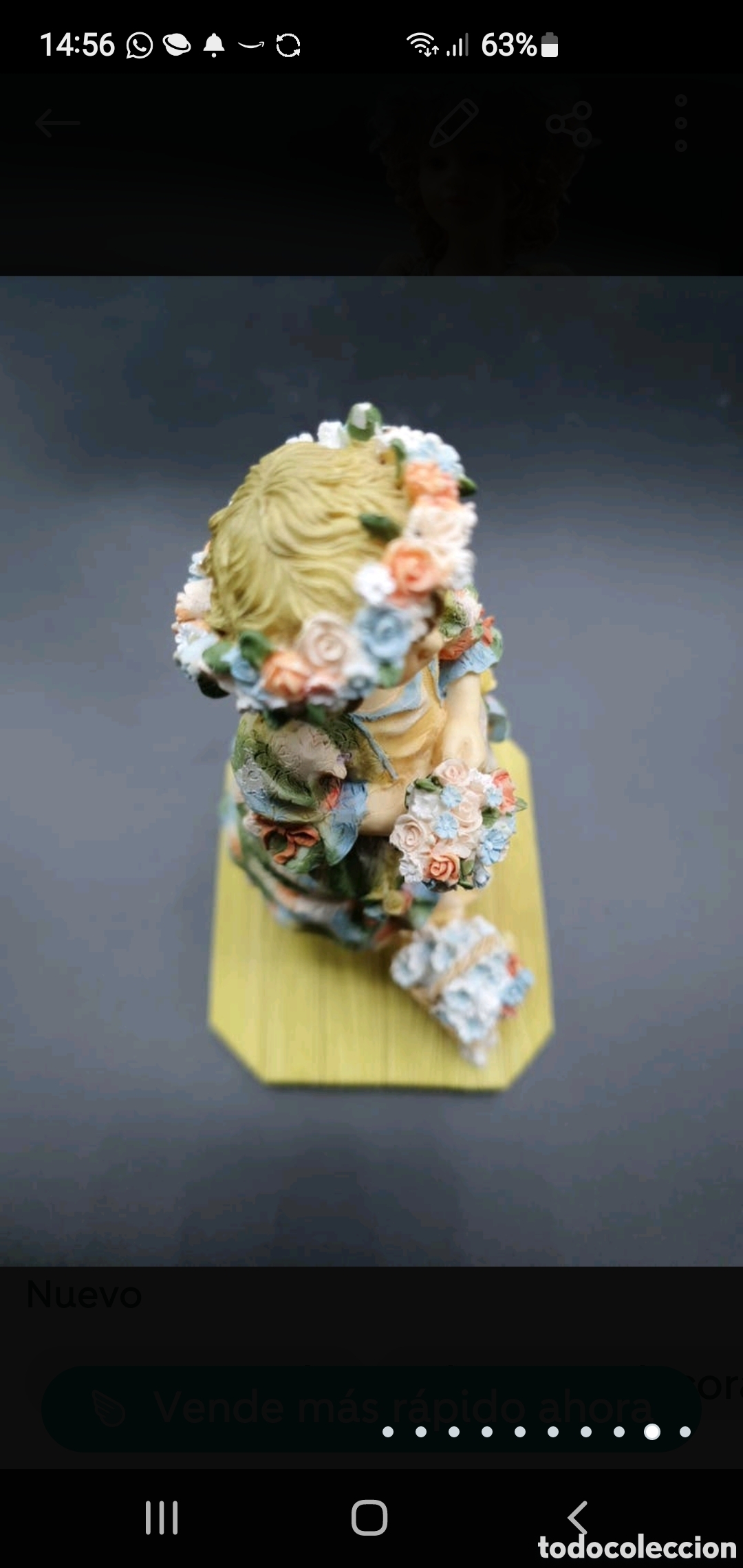 Arte: Ni&ntilde;a con muchas flores - Foto 9