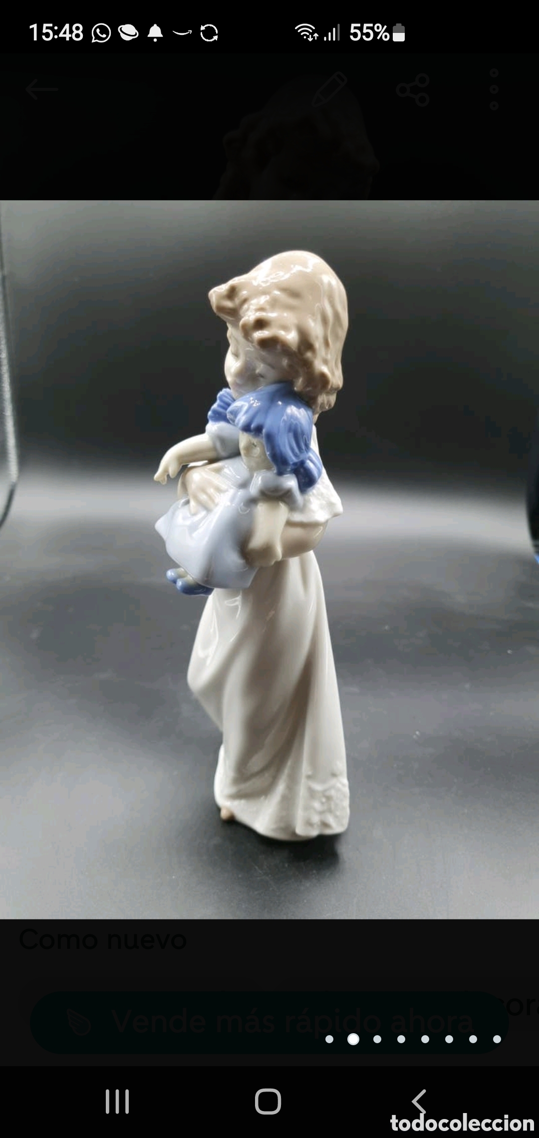Arte: Ni&ntilde;a con mu&ntilde;eca - Foto 2