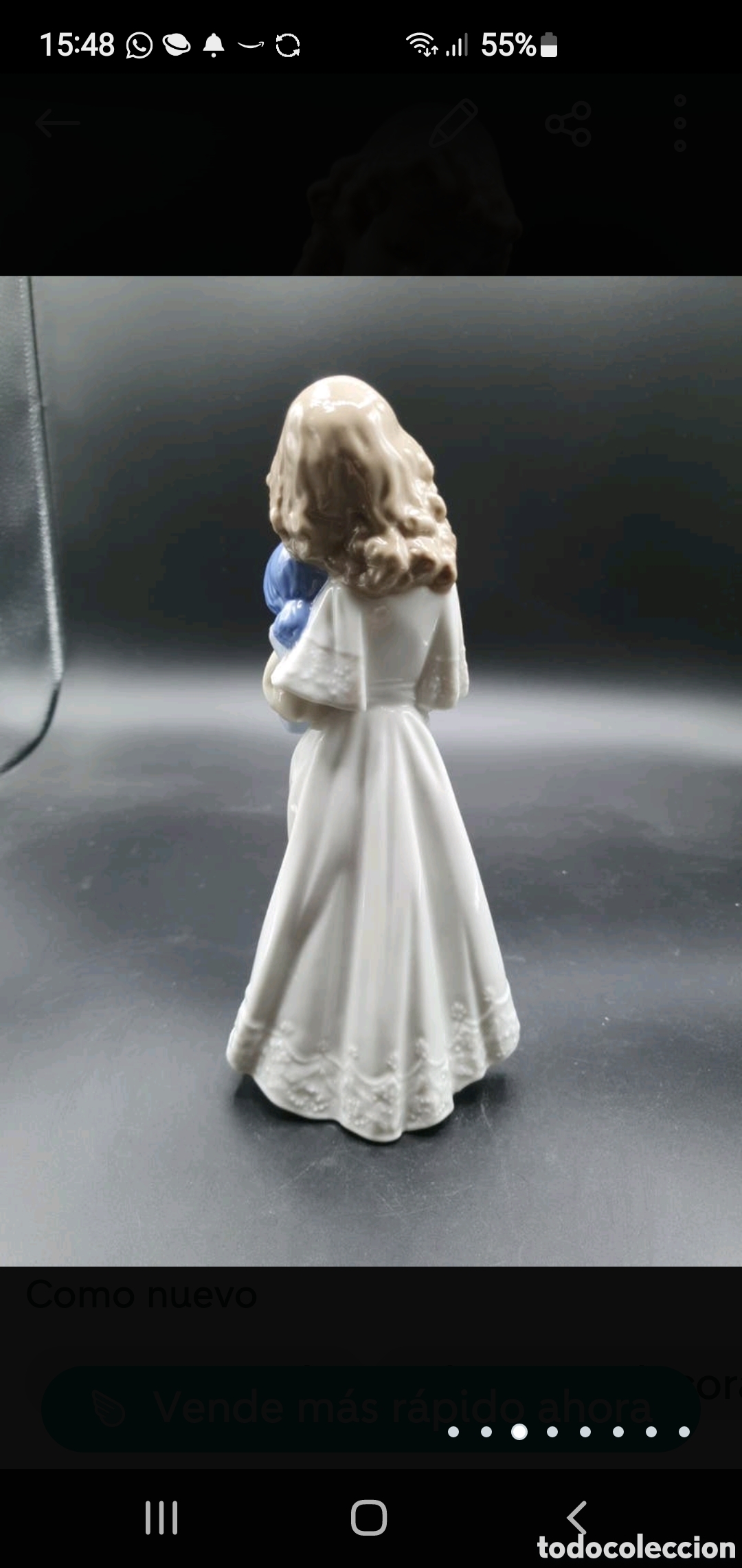 Arte: Ni&ntilde;a con mu&ntilde;eca - Foto 3