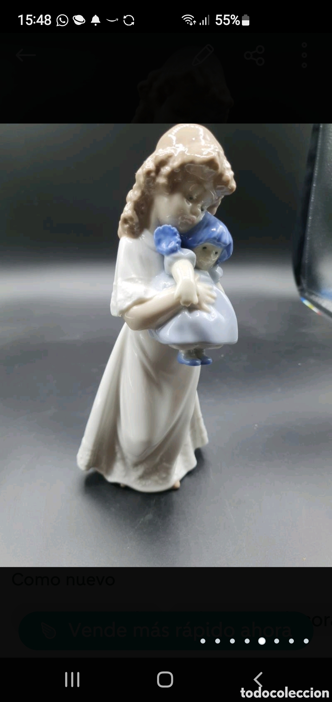 Arte: Ni&ntilde;a con mu&ntilde;eca - Foto 5