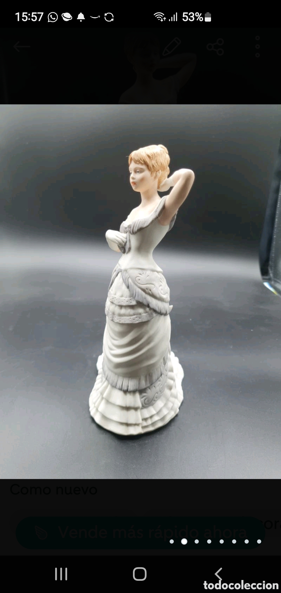 Arte: Dama vestida de gala - Foto 2