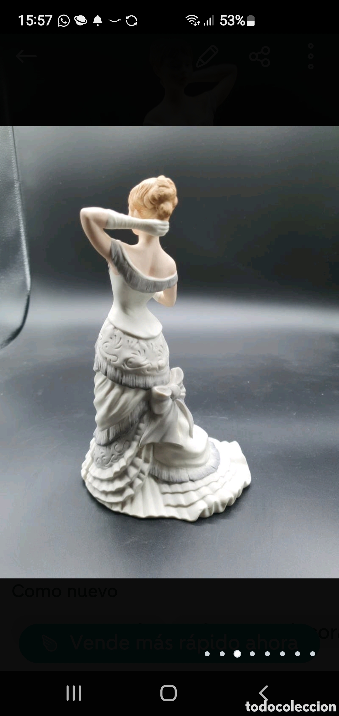Arte: Dama vestida de gala - Foto 3