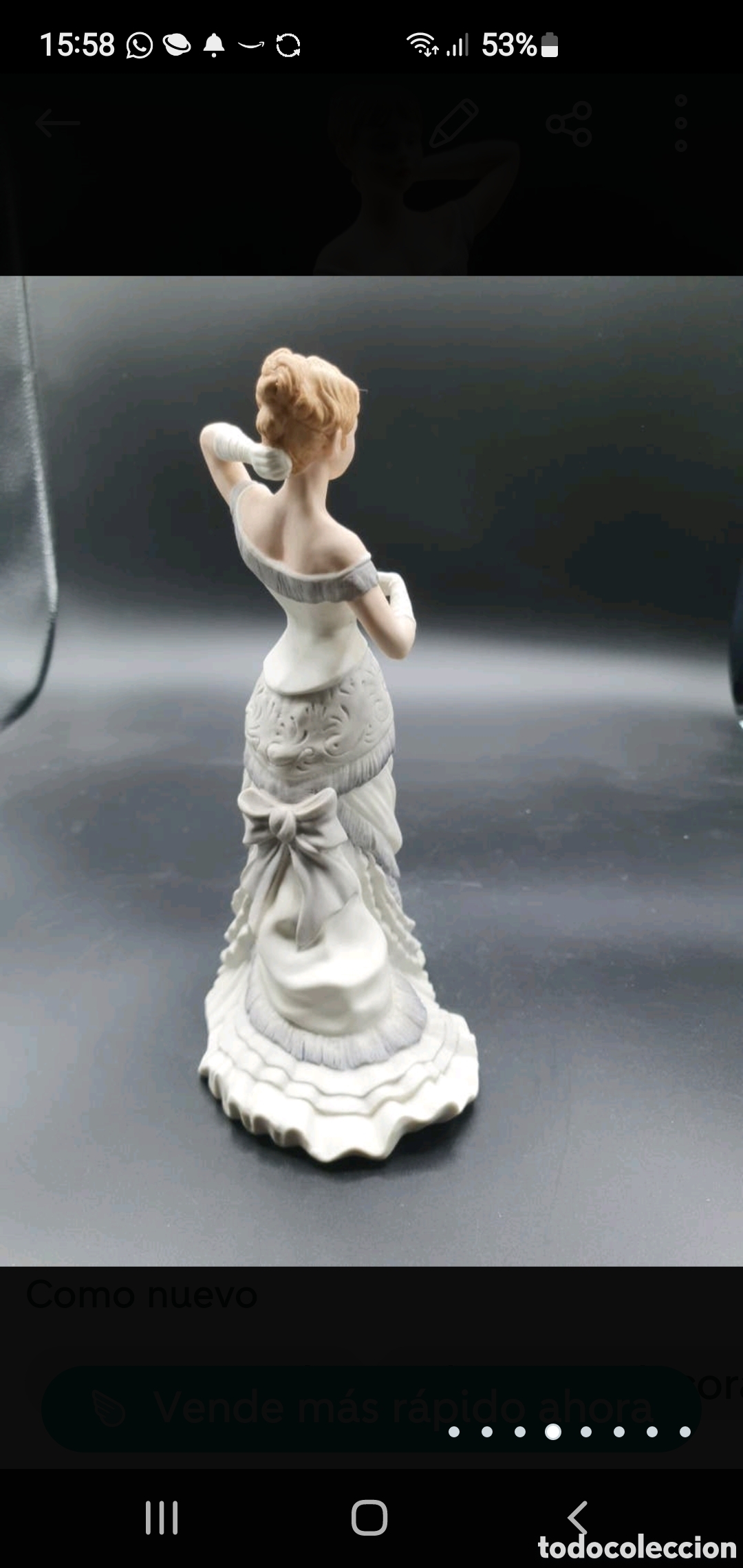 Arte: Dama vestida de gala - Foto 4