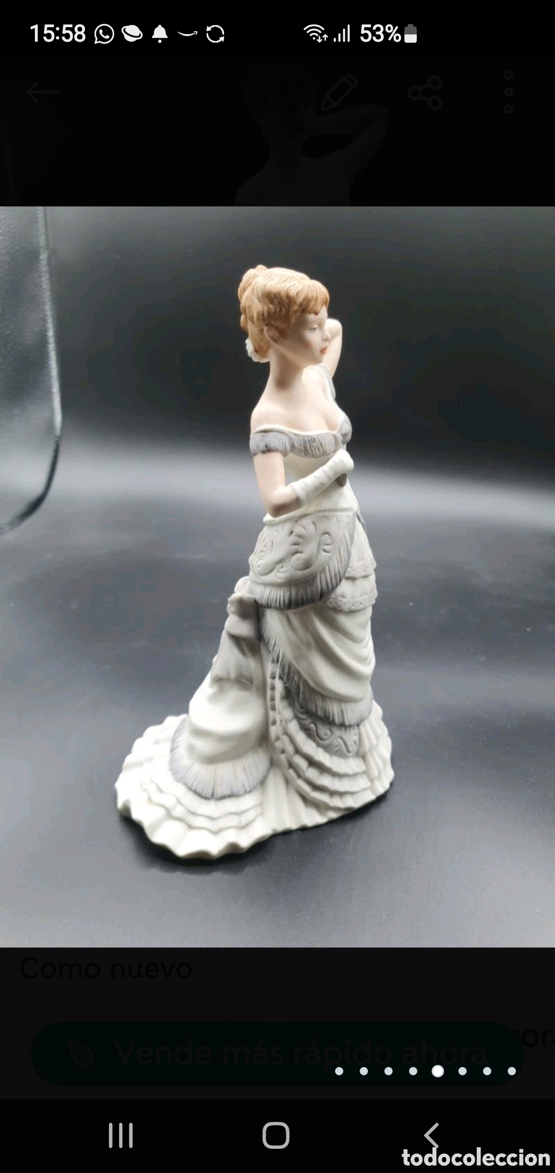 Arte: Dama vestida de gala - Foto 5