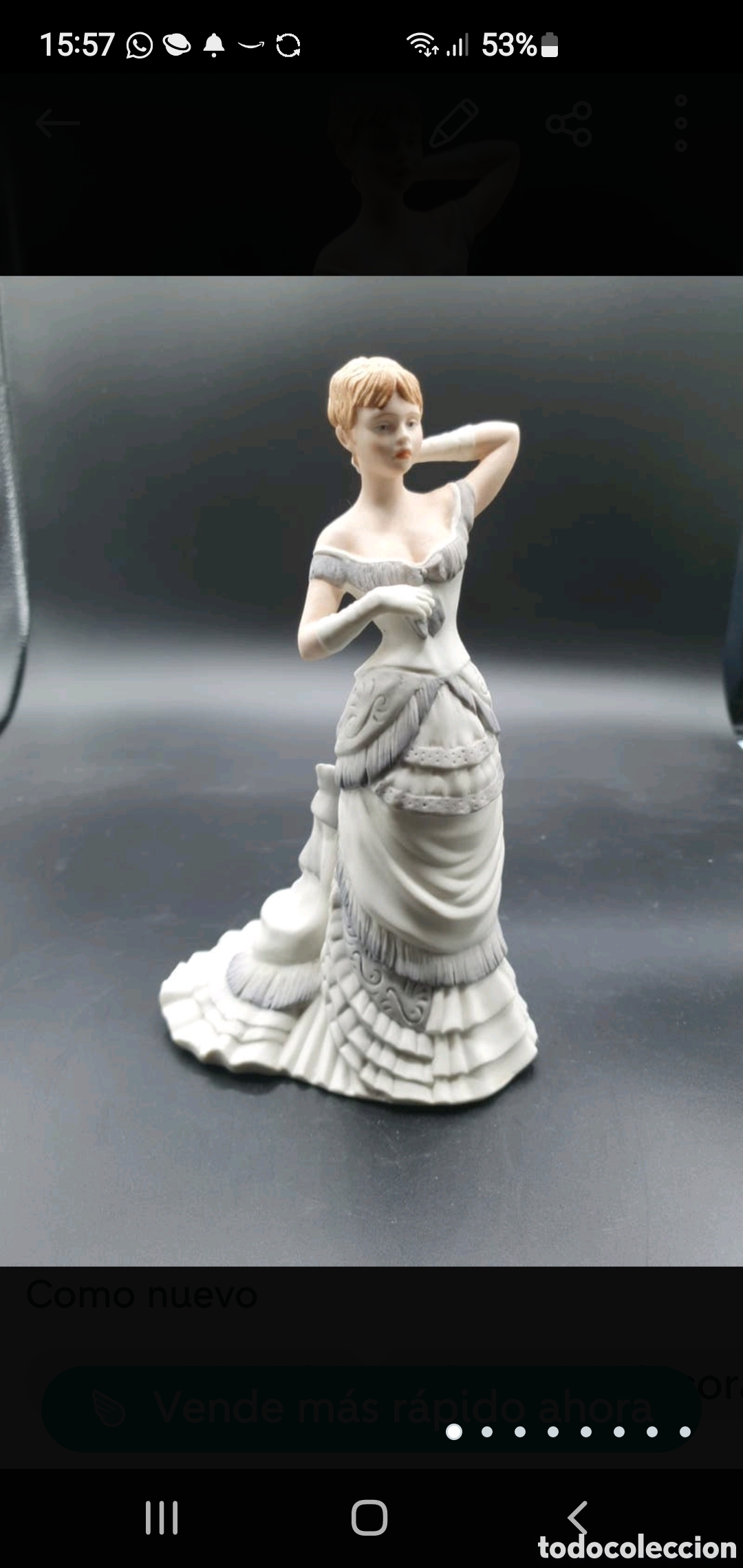Arte: Dama vestida de gala - Foto 1