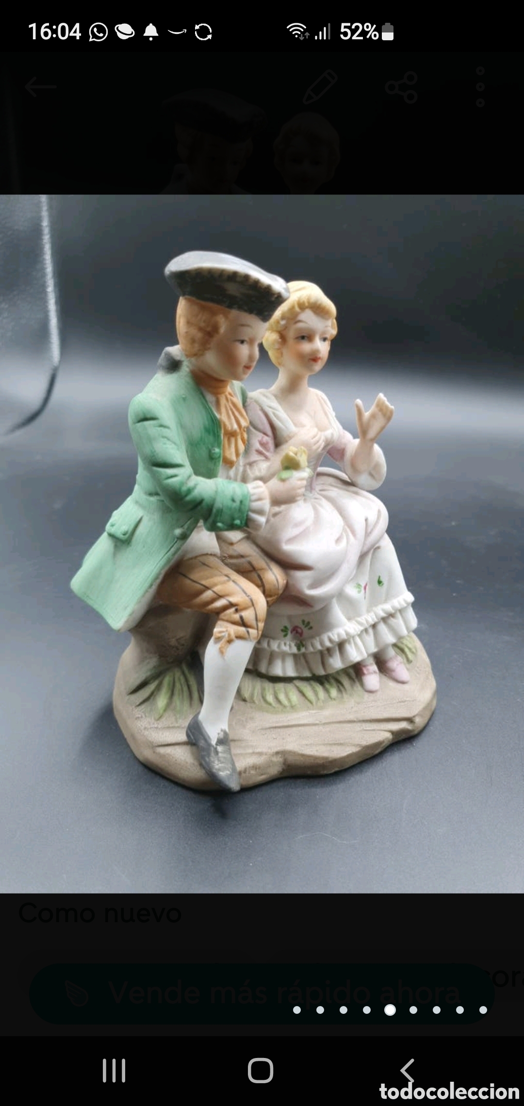 Arte: Pareja rom&aacute;ntica sentada - Foto 5