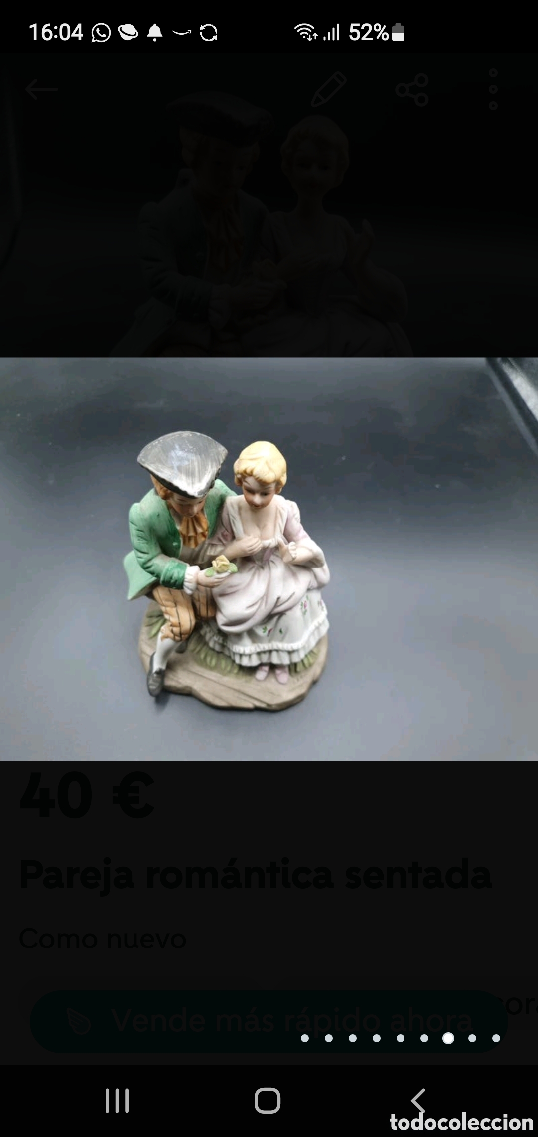 Arte: Pareja rom&aacute;ntica sentada - Foto 7