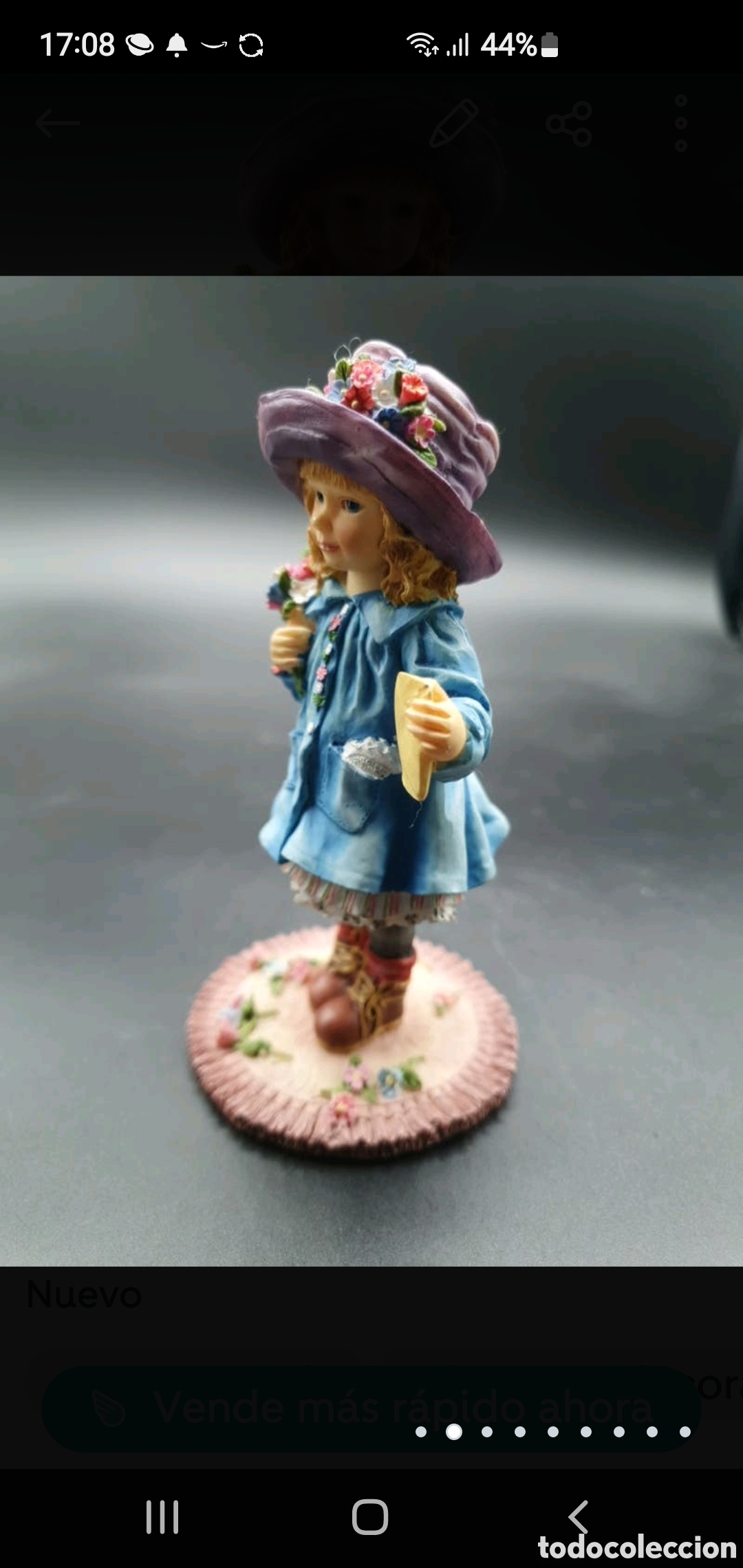 Arte: Ni&ntilde;a con flores - Foto 2