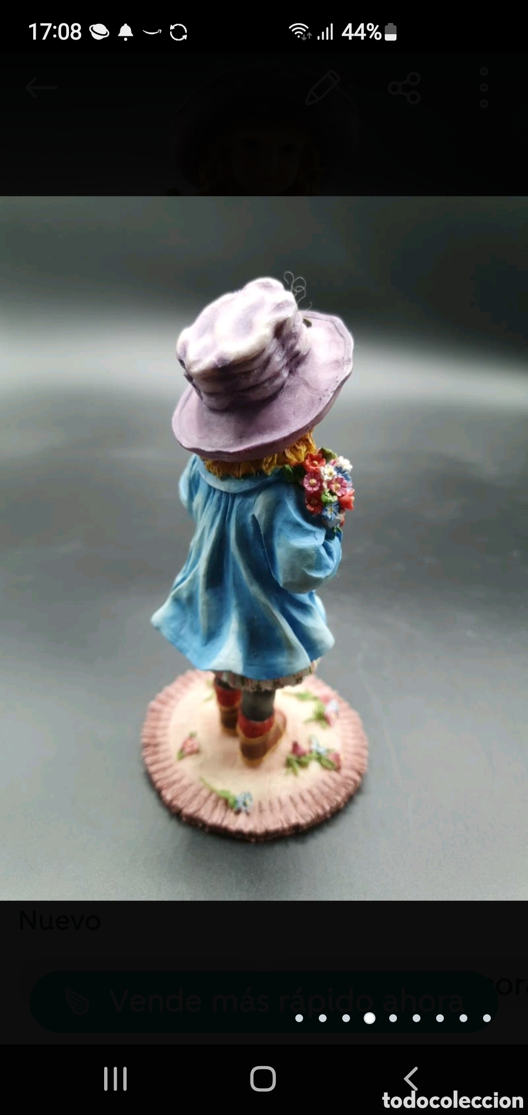 Arte: Ni&ntilde;a con flores - Foto 4