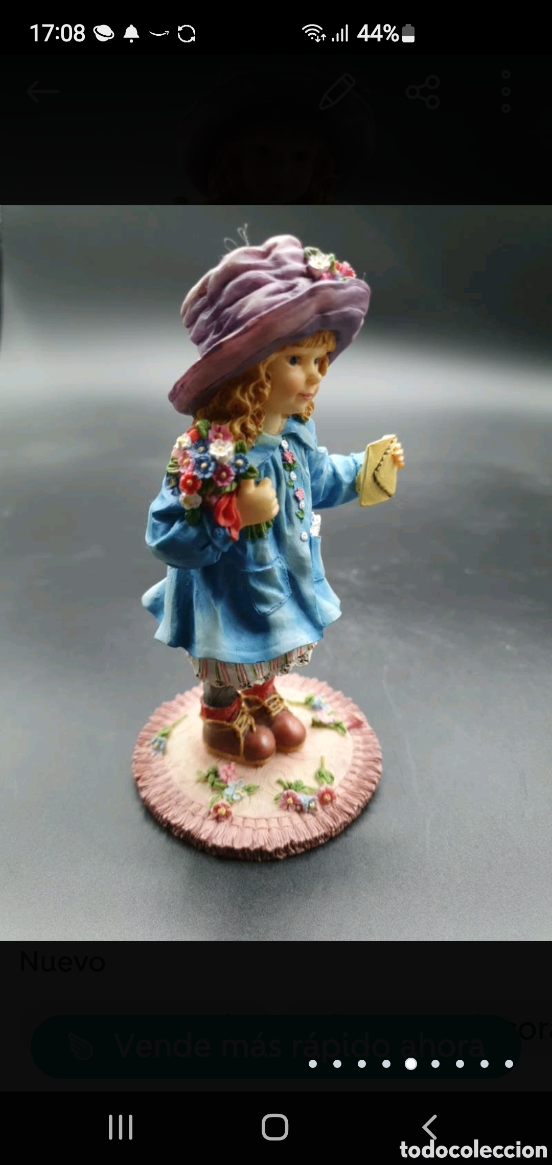 Arte: Ni&ntilde;a con flores - Foto 5