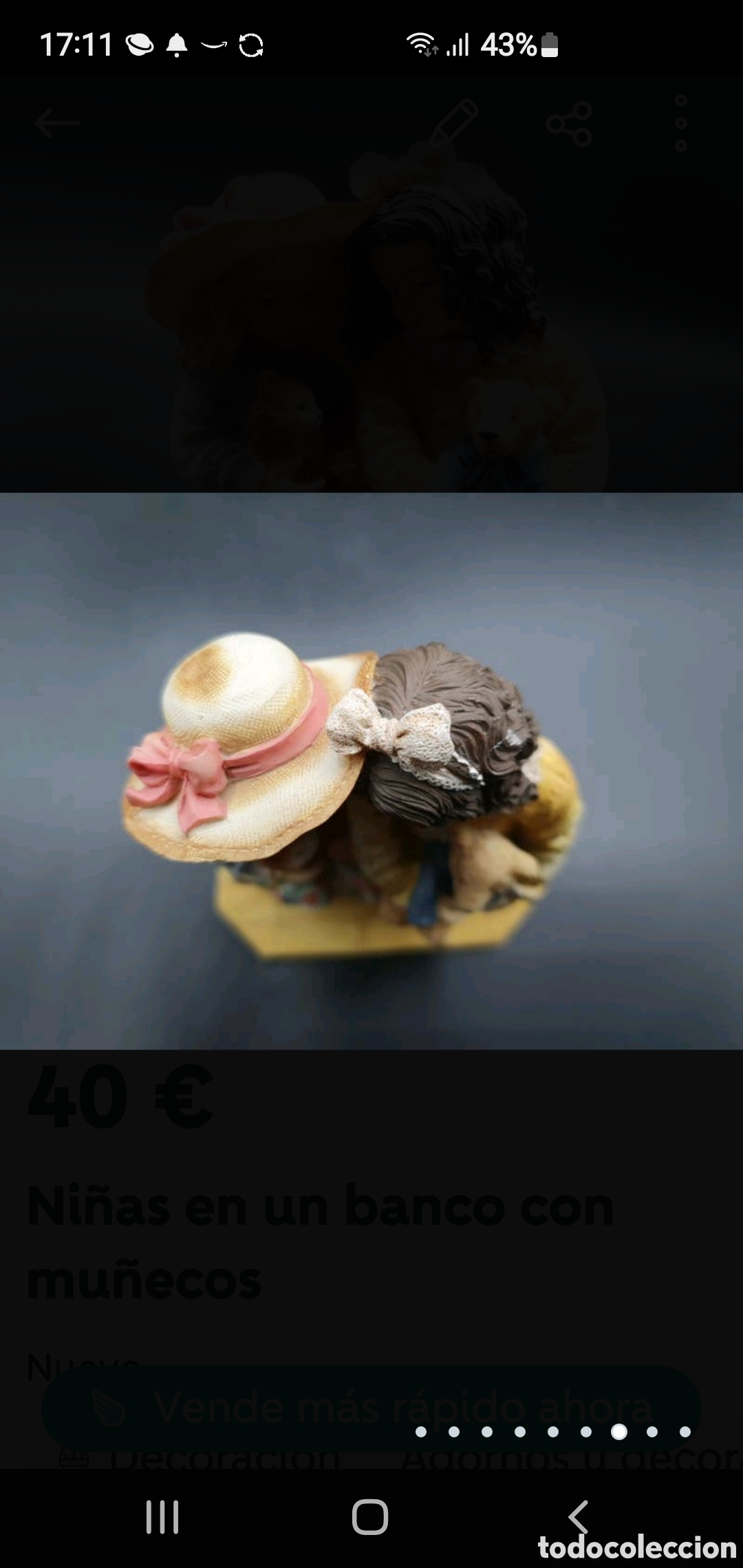 Arte: Ni&ntilde;as en un banco con mu&ntilde;ecos - Foto 7