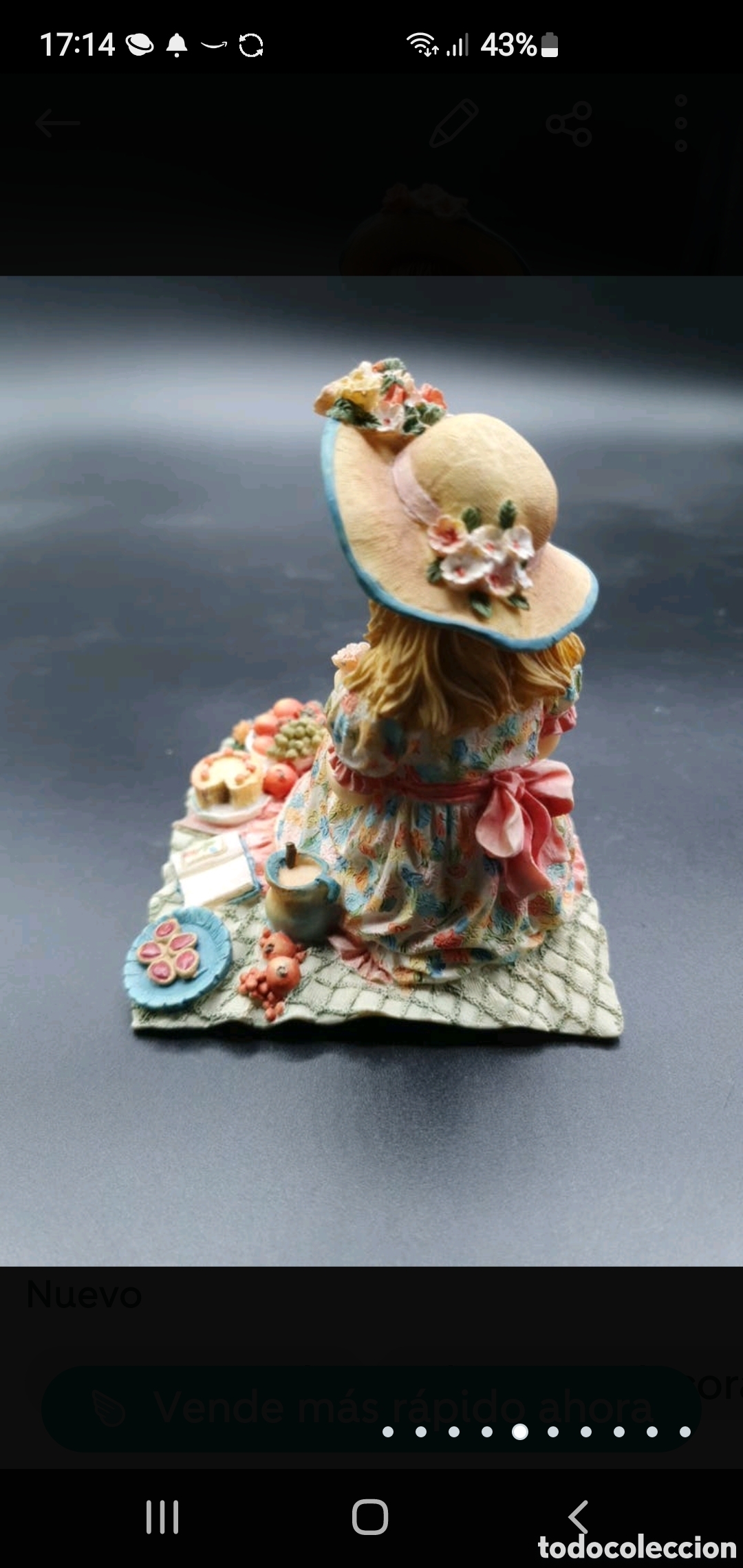 Arte: Ni&ntilde;a de picnic - Foto 5