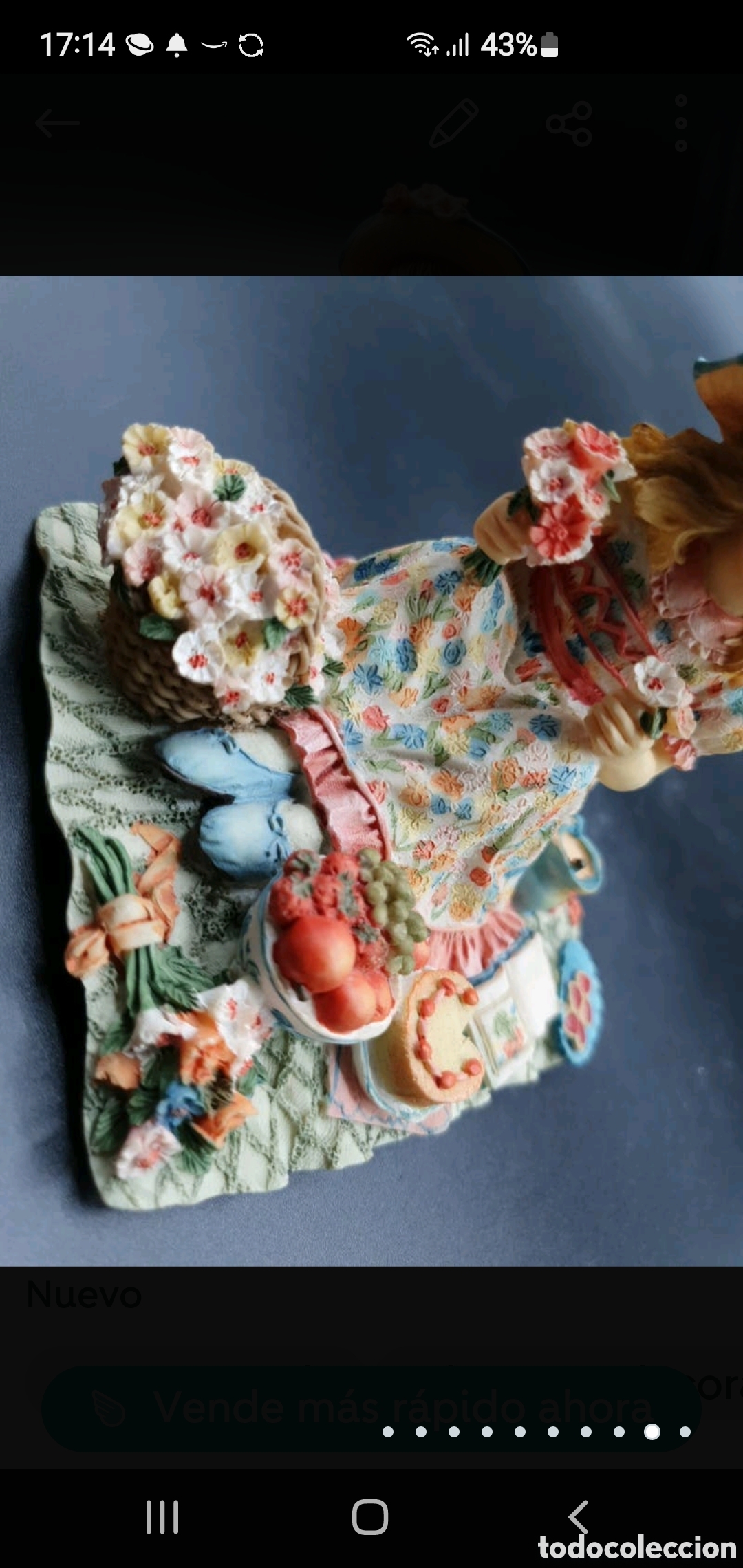 Arte: Ni&ntilde;a de picnic - Foto 9