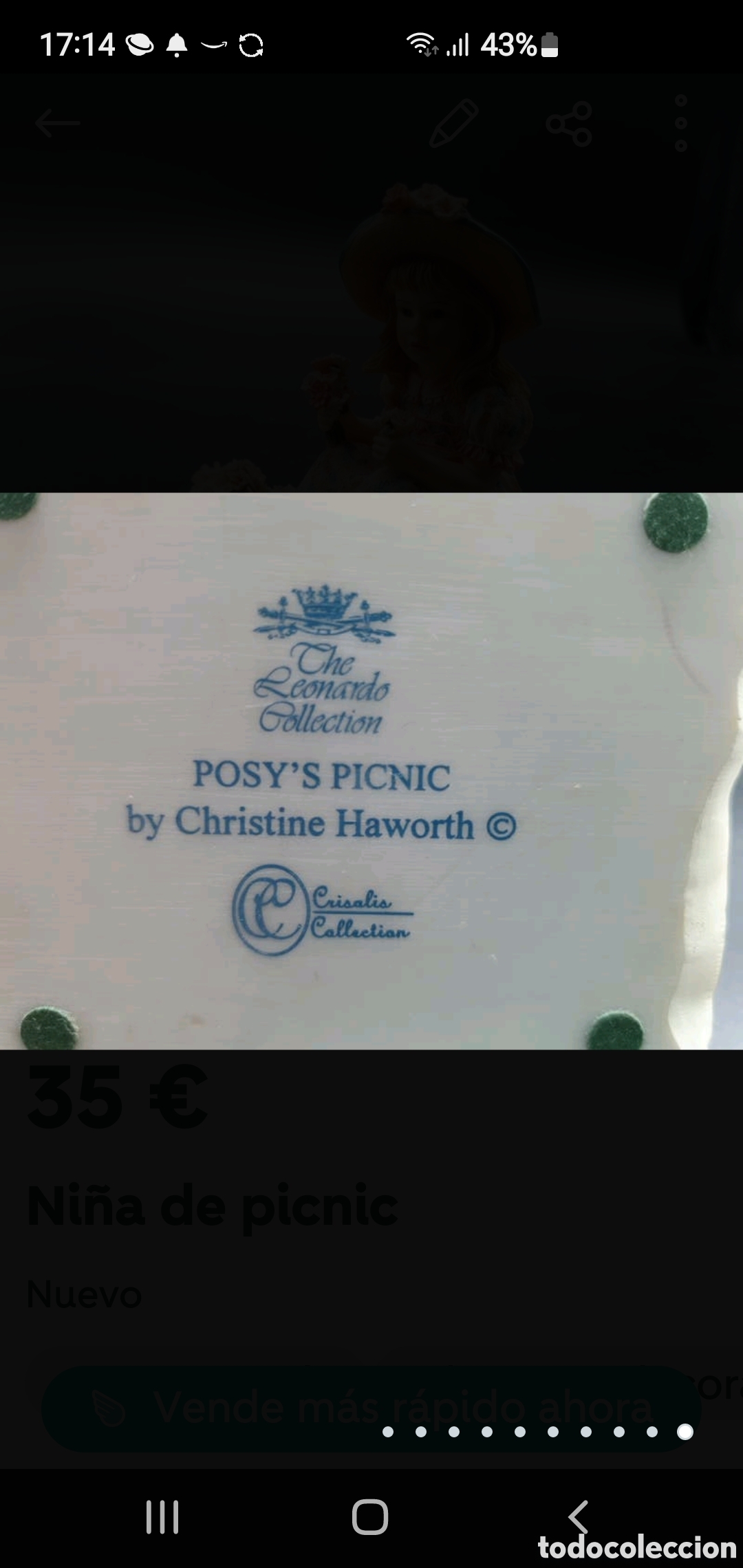 Arte: Ni&ntilde;a de picnic - Foto 10