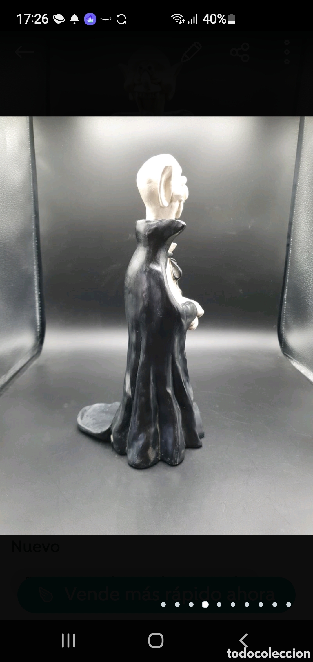Arte: Soporte botella vino vampiro - Foto 4