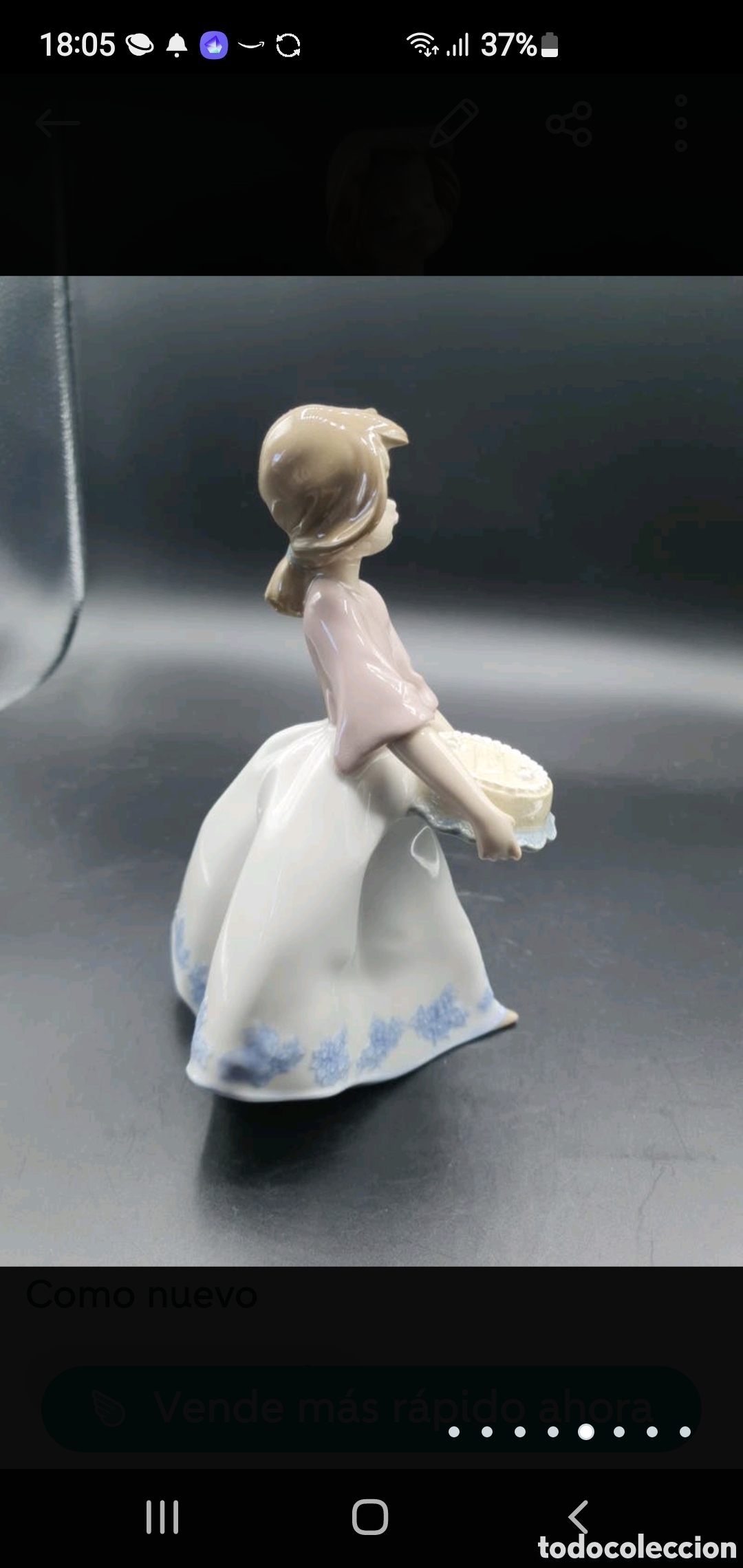 Arte: Ni&ntilde;a con tarta - Foto 5
