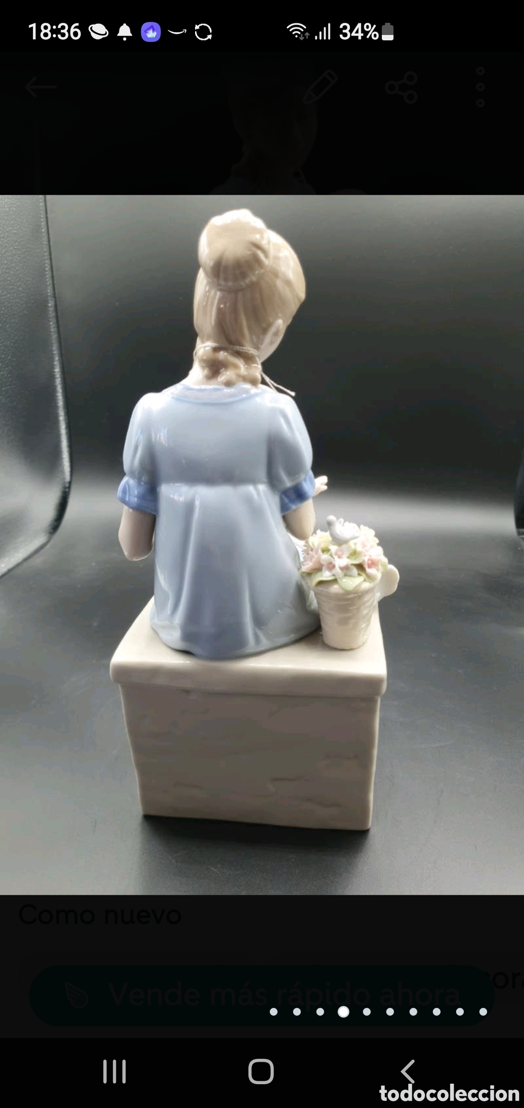 Arte: Mam&aacute; con beb&eacute; y flores - Foto 4