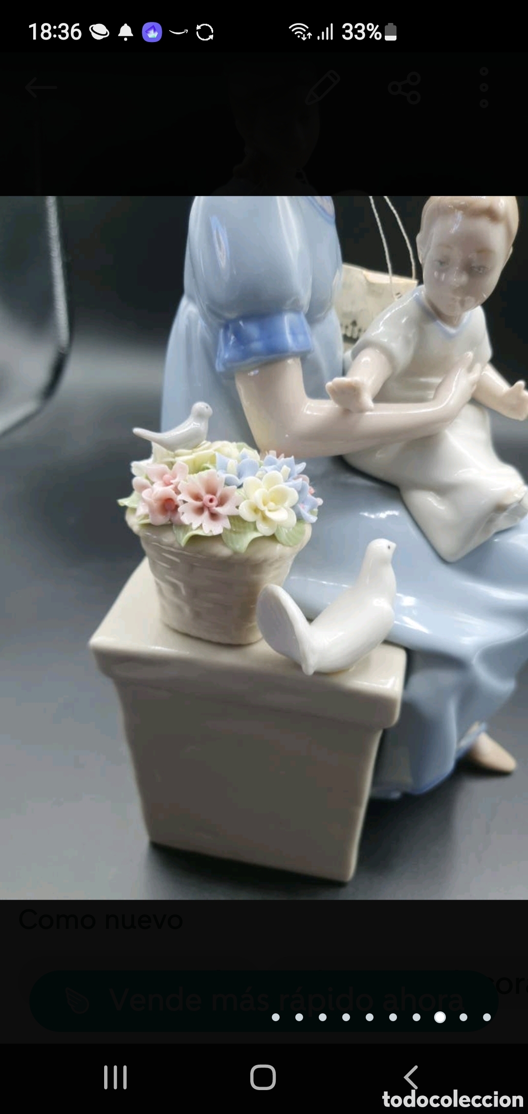 Arte: Mam&aacute; con beb&eacute; y flores - Foto 8