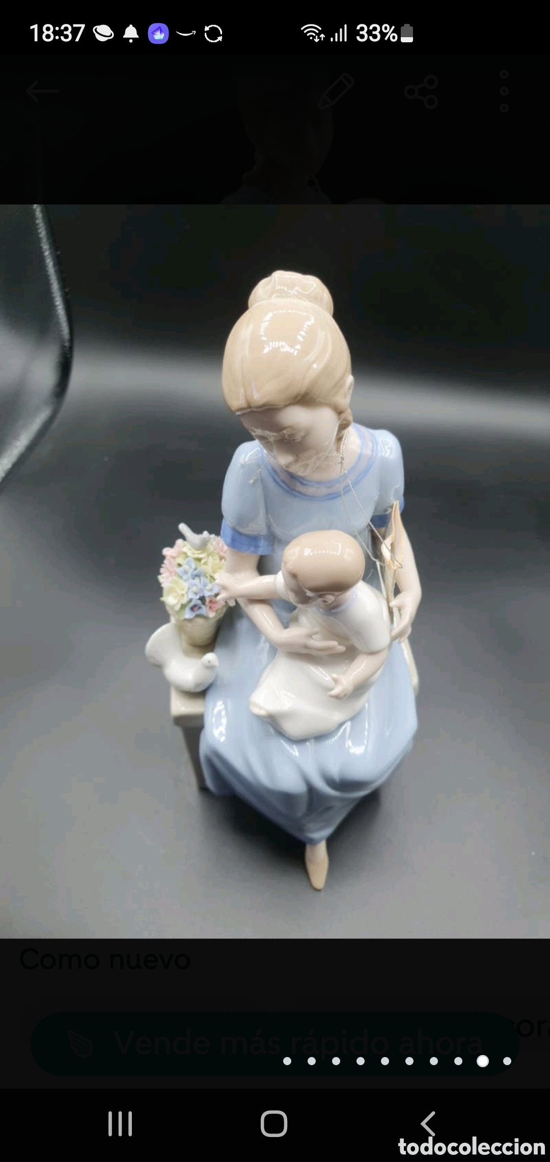 Arte: Mam&aacute; con beb&eacute; y flores - Foto 9