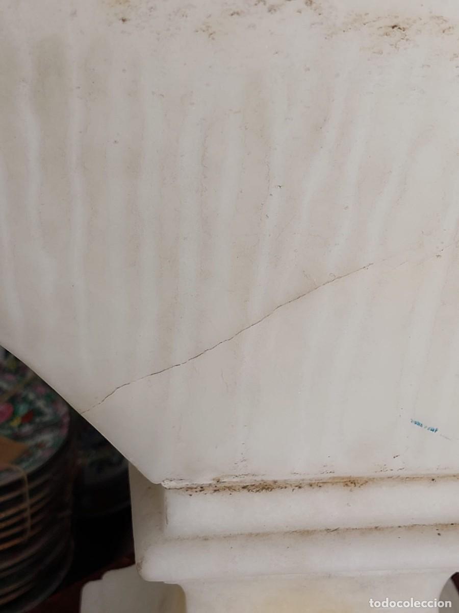 Arte: BUSTO DE DAMA EN ALABASTRO - Foto 4