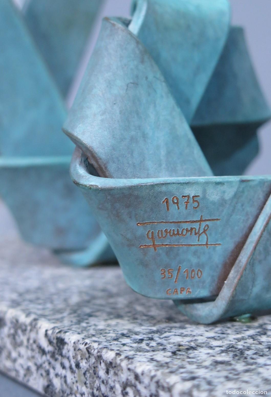 Arte: OBRA CONSTRUCTIVISTA. BRONCE. FIRMADO - Foto 3