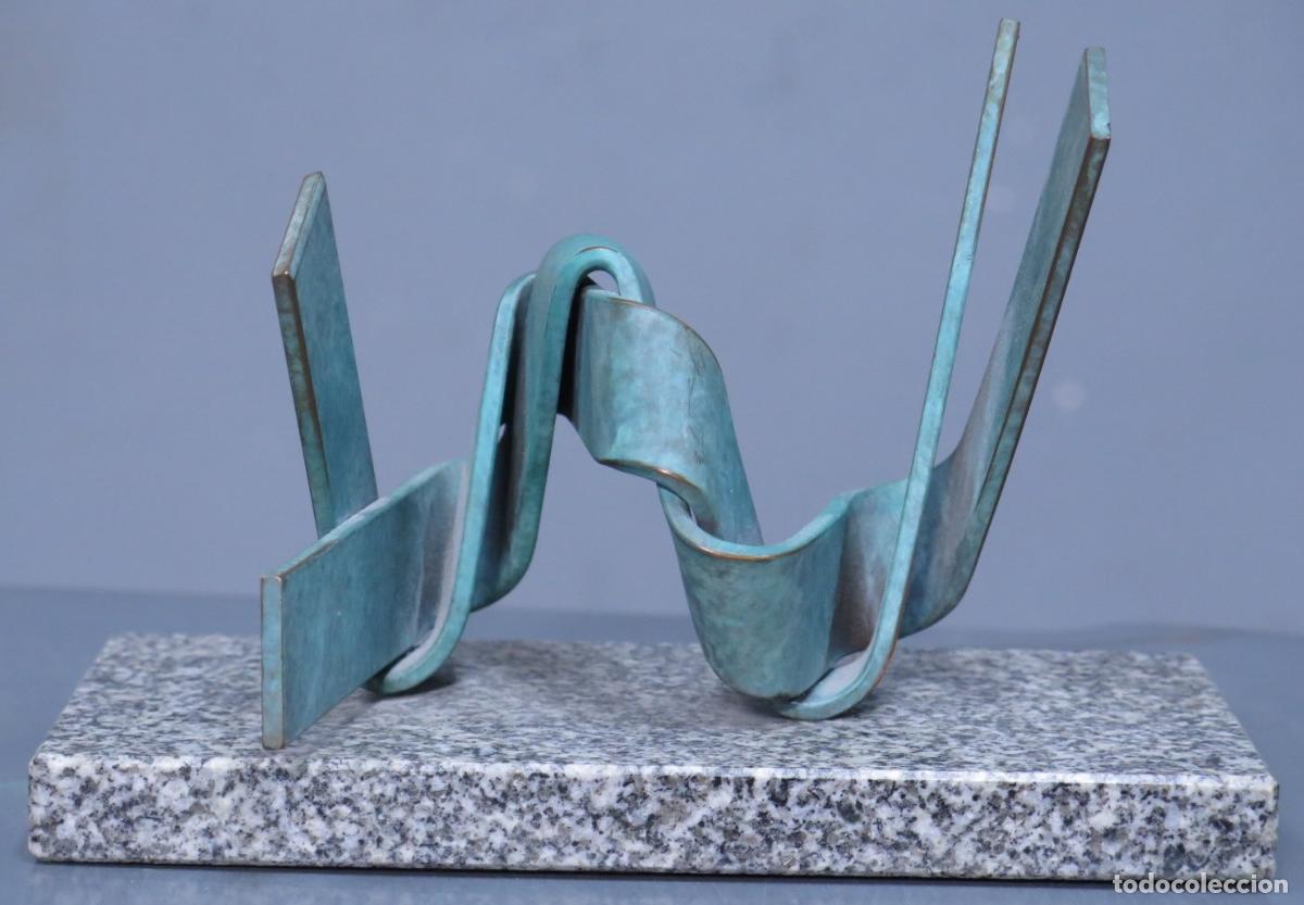 Arte: OBRA CONSTRUCTIVISTA. BRONCE. FIRMADO - Foto 1