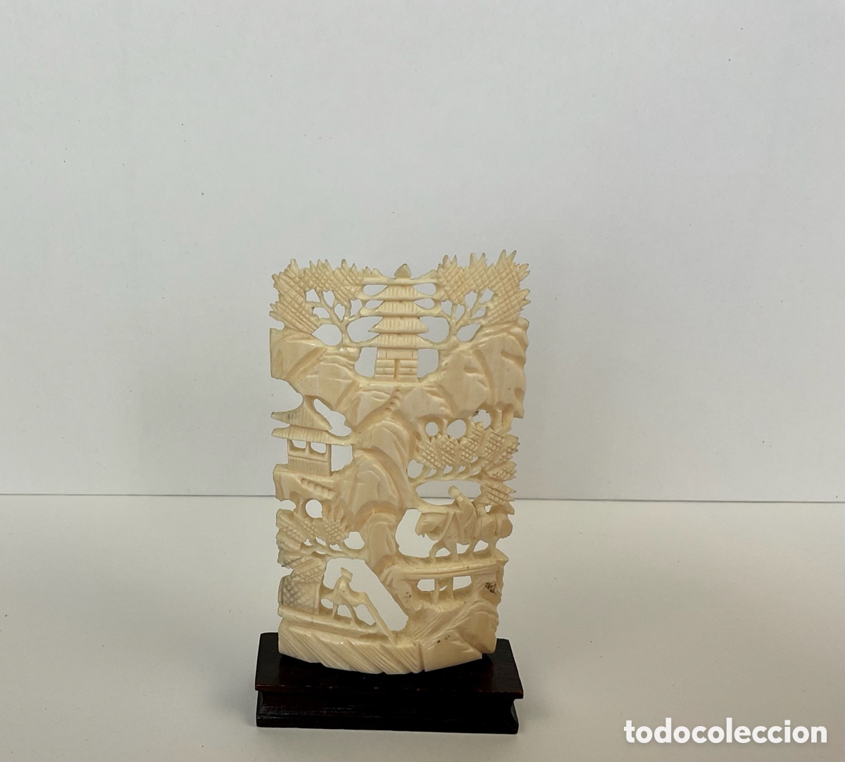 Arte: Okimono Elephant ivory - Foto 9