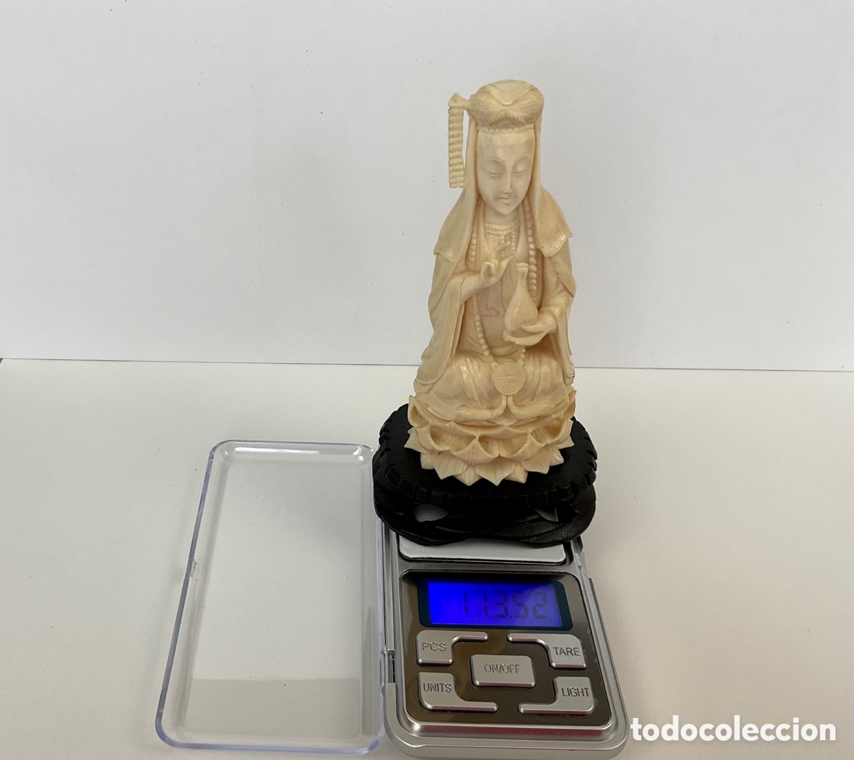 Arte: Okimono Elephant ivory - Foto 9