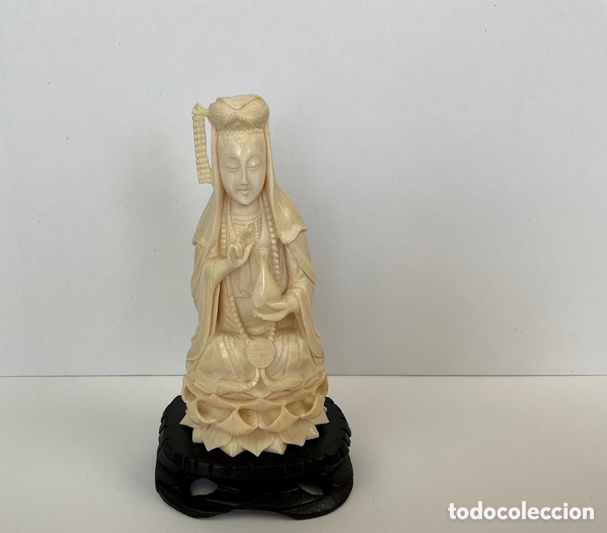 Arte: Okimono Elephant ivory - Foto 10
