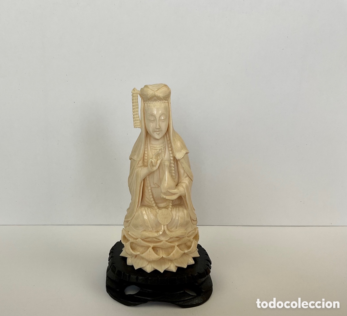 Arte: Okimono Elephant ivory - Foto 11
