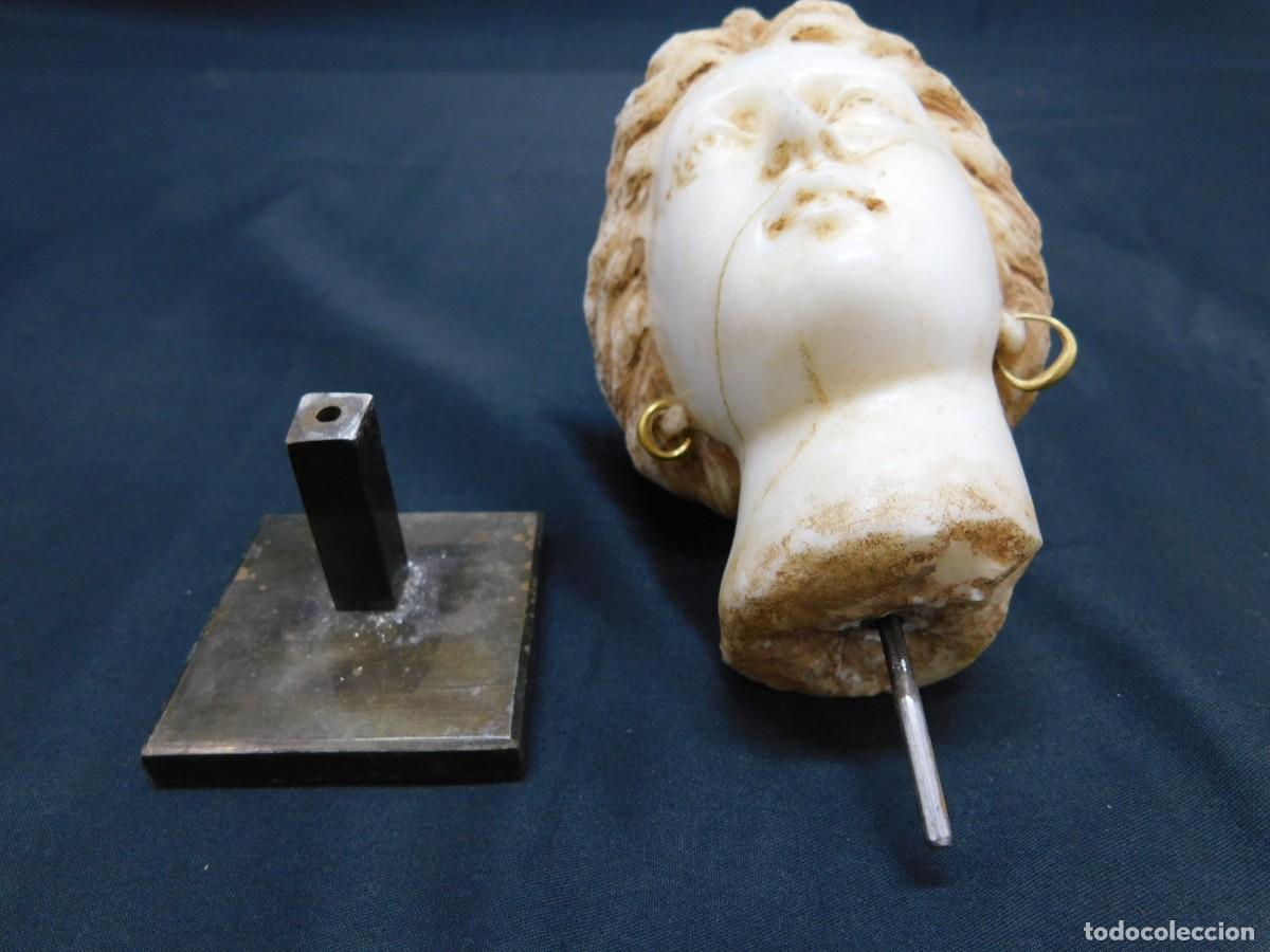 Arte: CABEZA TALLADA EN PIEDRA - Foto 11