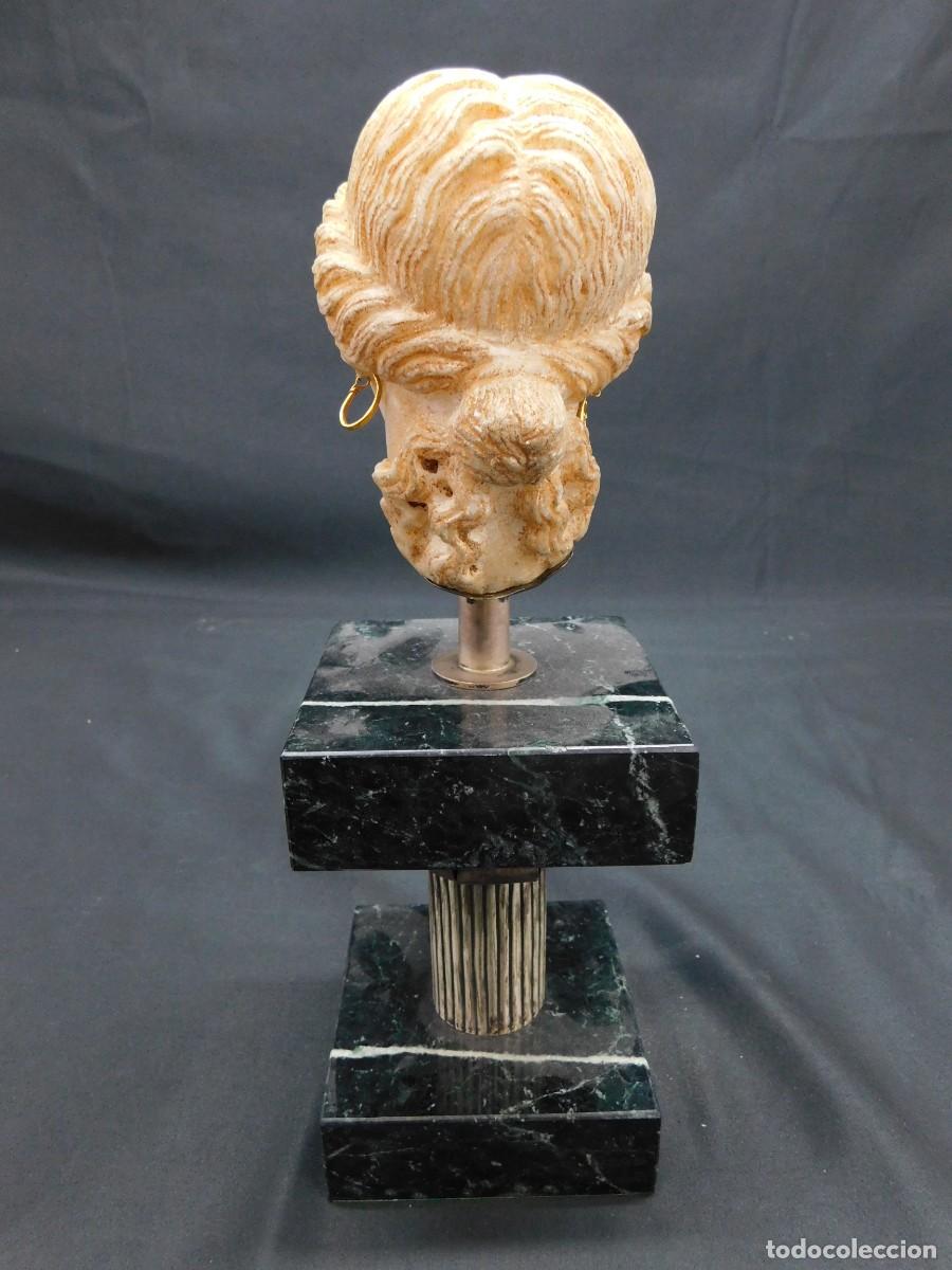 Arte: CABEZA TALLADA EN PIEDRA - Foto 7