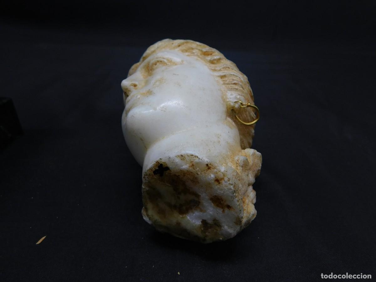 Arte: CABEZA TALLADA EN PIEDRA - Foto 12