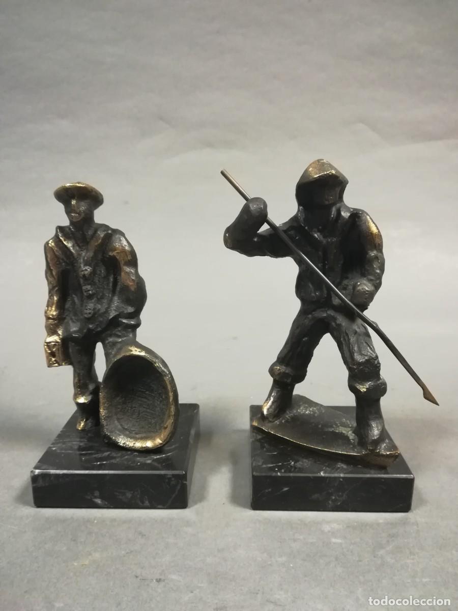 Arte: FIGURA BRONCE ARPONERO - Foto 5