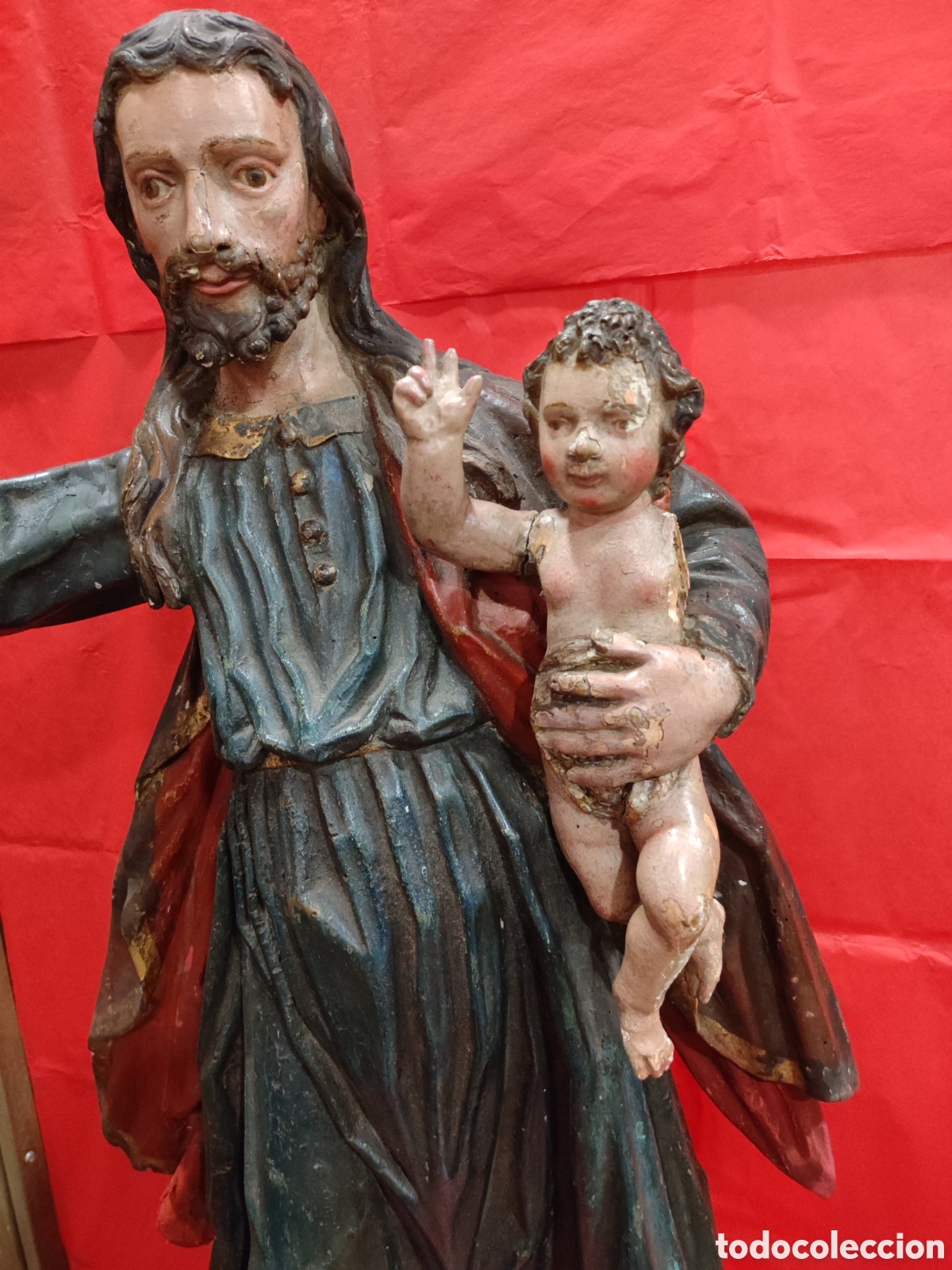 Arte: San Jos&eacute; con ni&ntilde;o - Foto 2