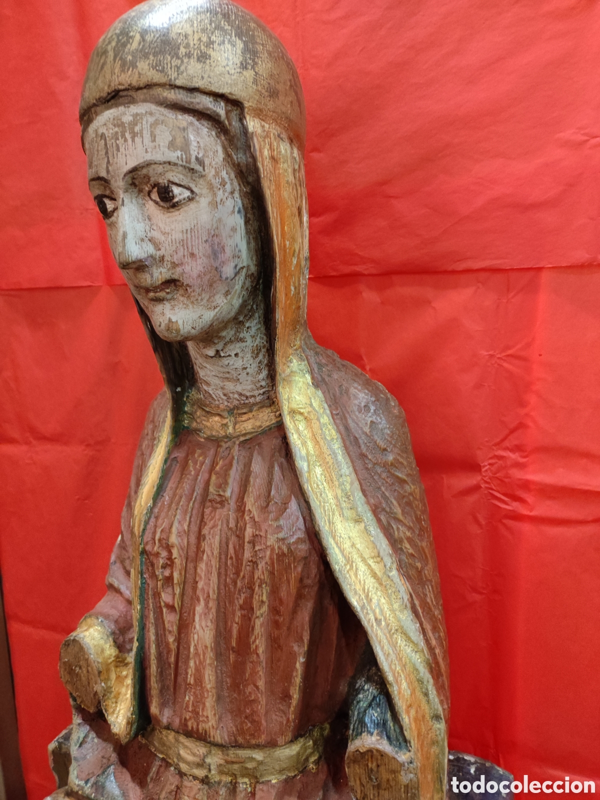 Arte: Virgen sentada - Foto 6