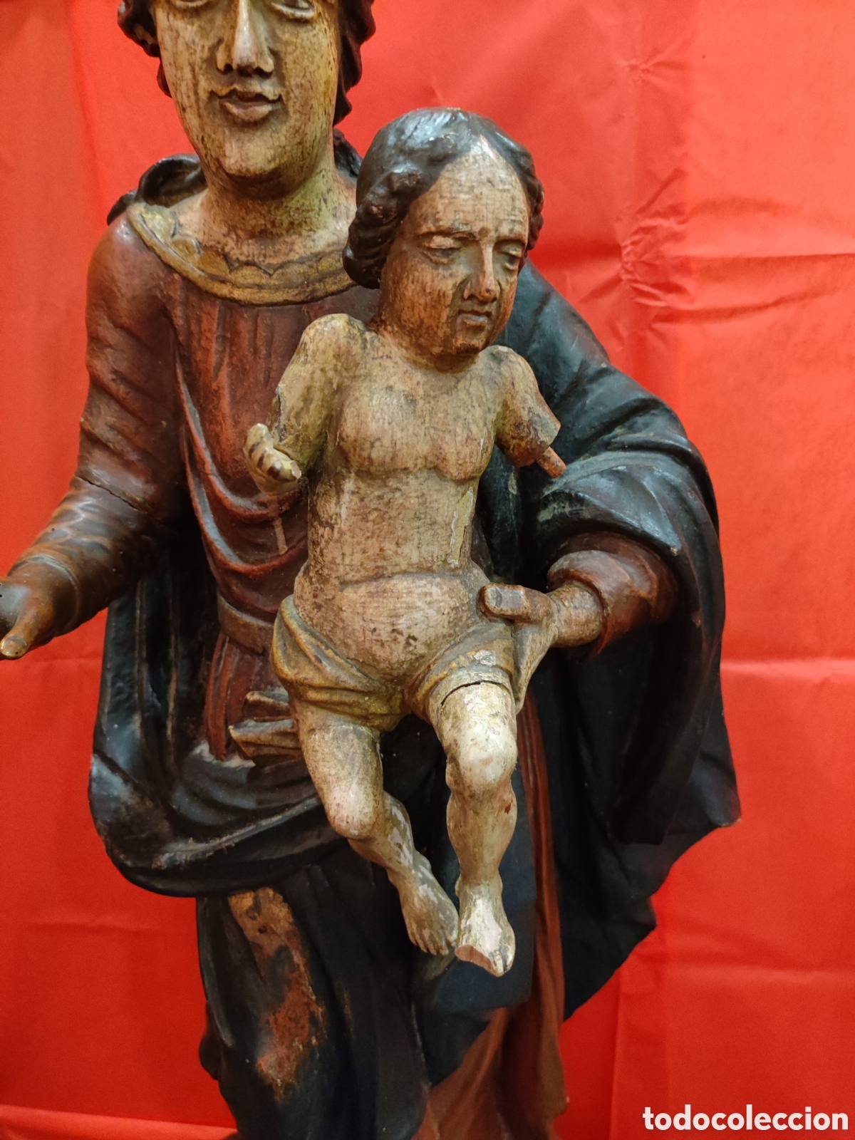 Arte: Virgen con ni&ntilde;o - Foto 3